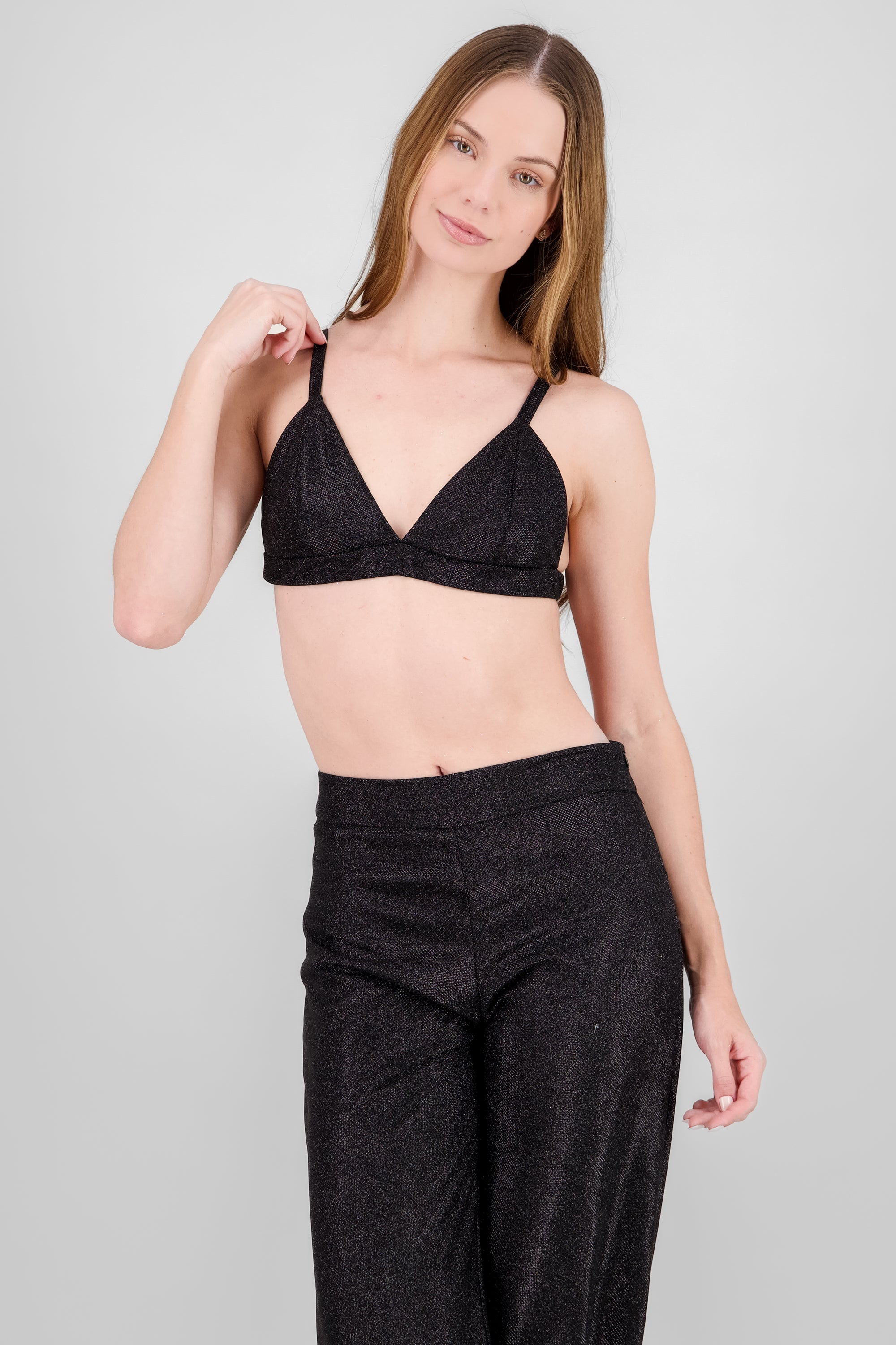 Bralet brillos NEGRO