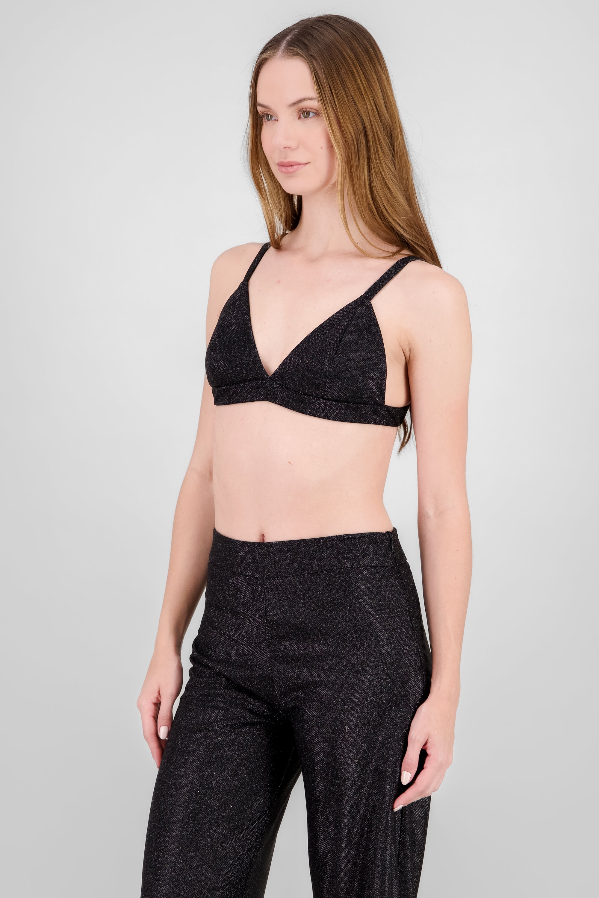 Bralet brillos NEGRO