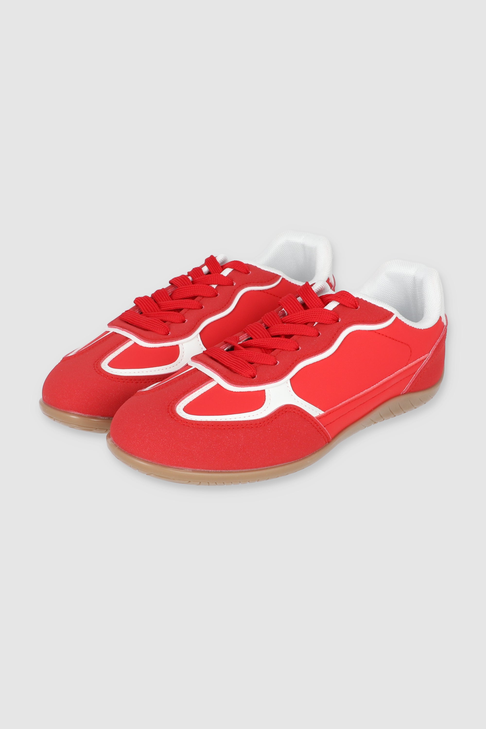 Tenis casual puntal ROJO