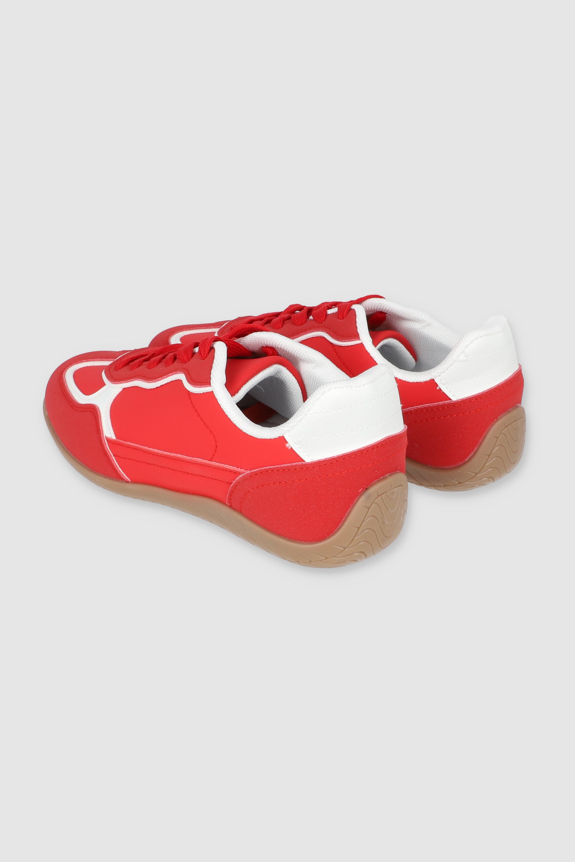 Tenis casual puntal ROJO