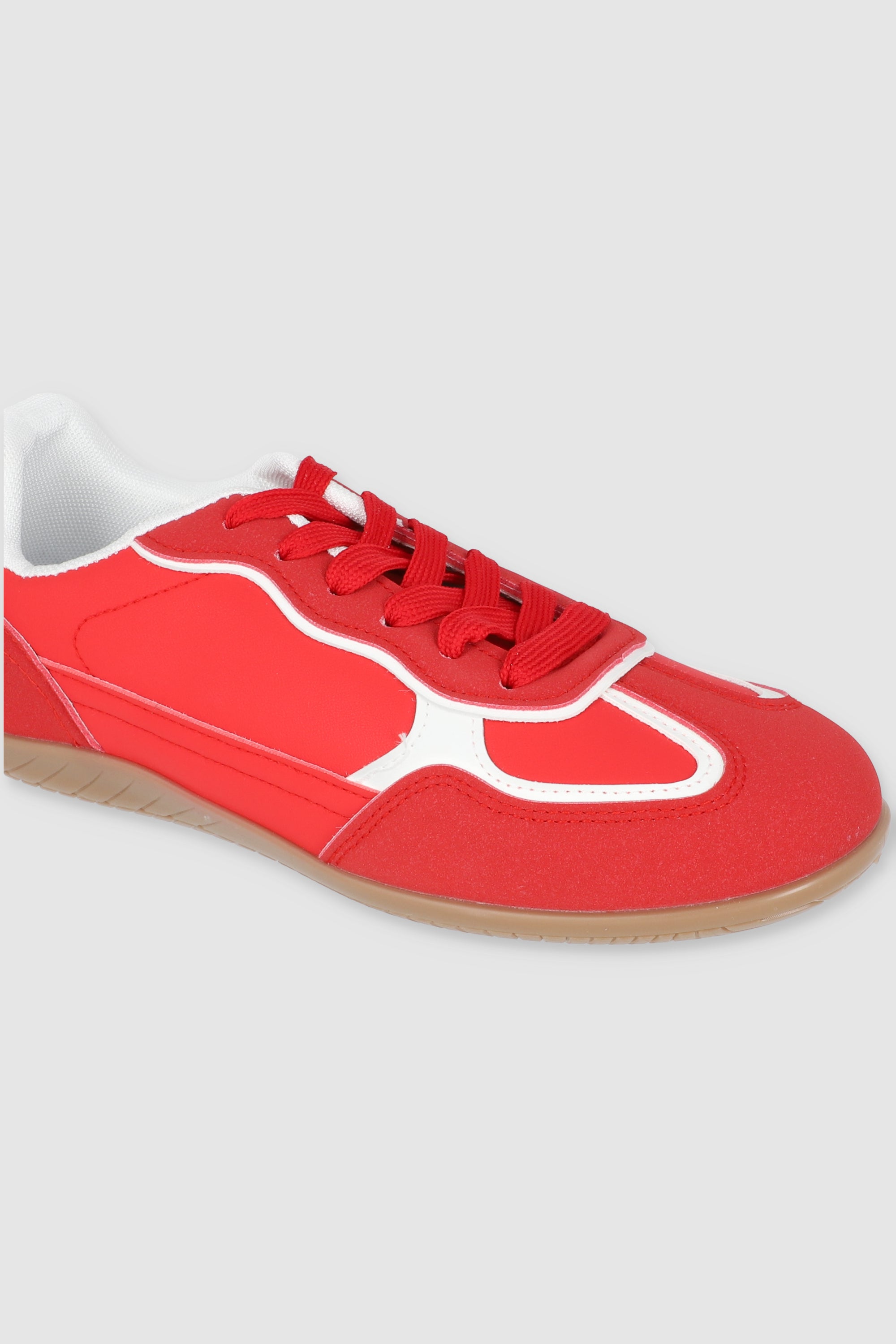 Tenis casual puntal ROJO