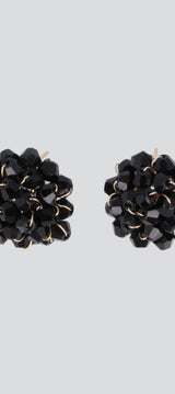 Aretes circulo beads