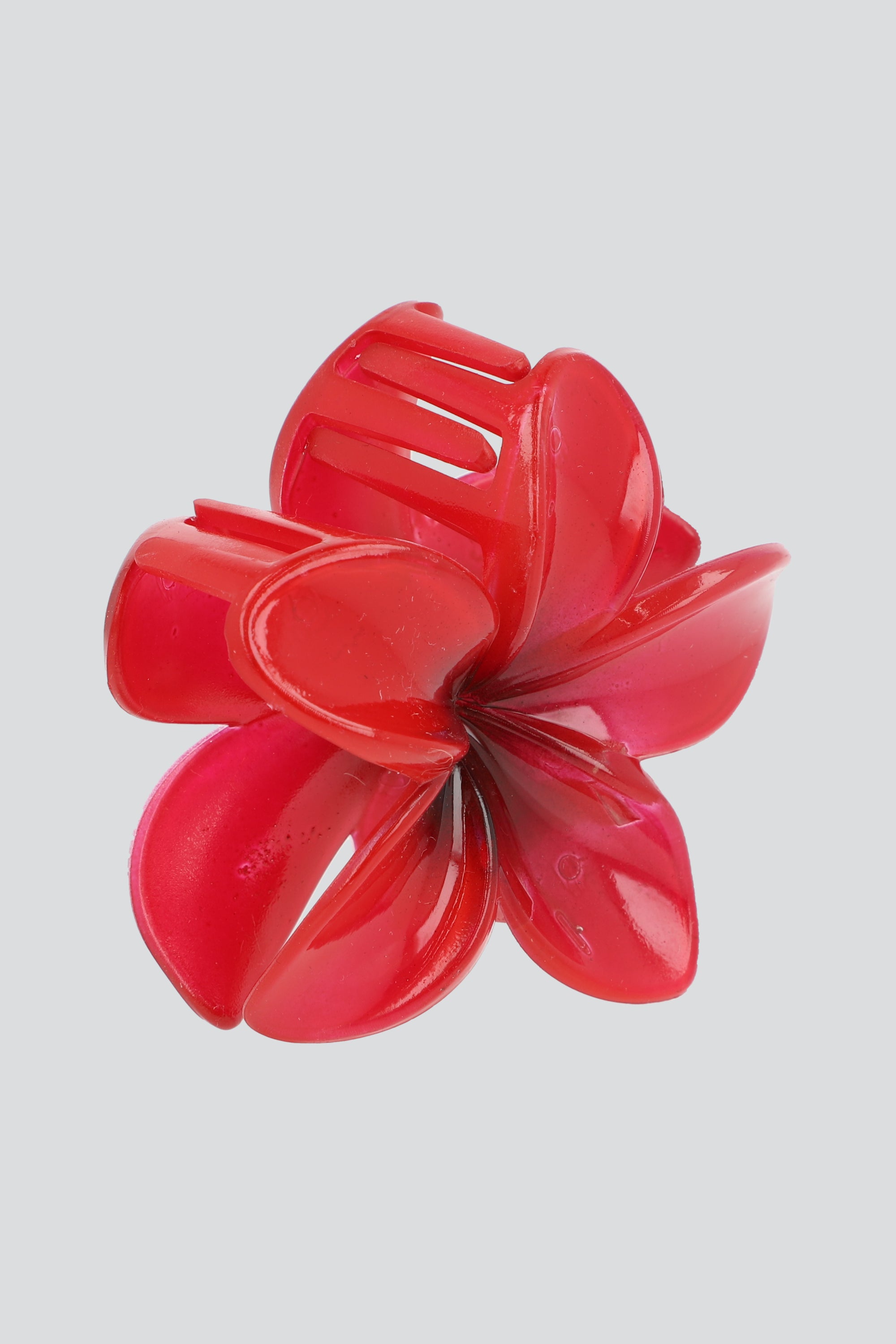 Pinza flor color ROJO