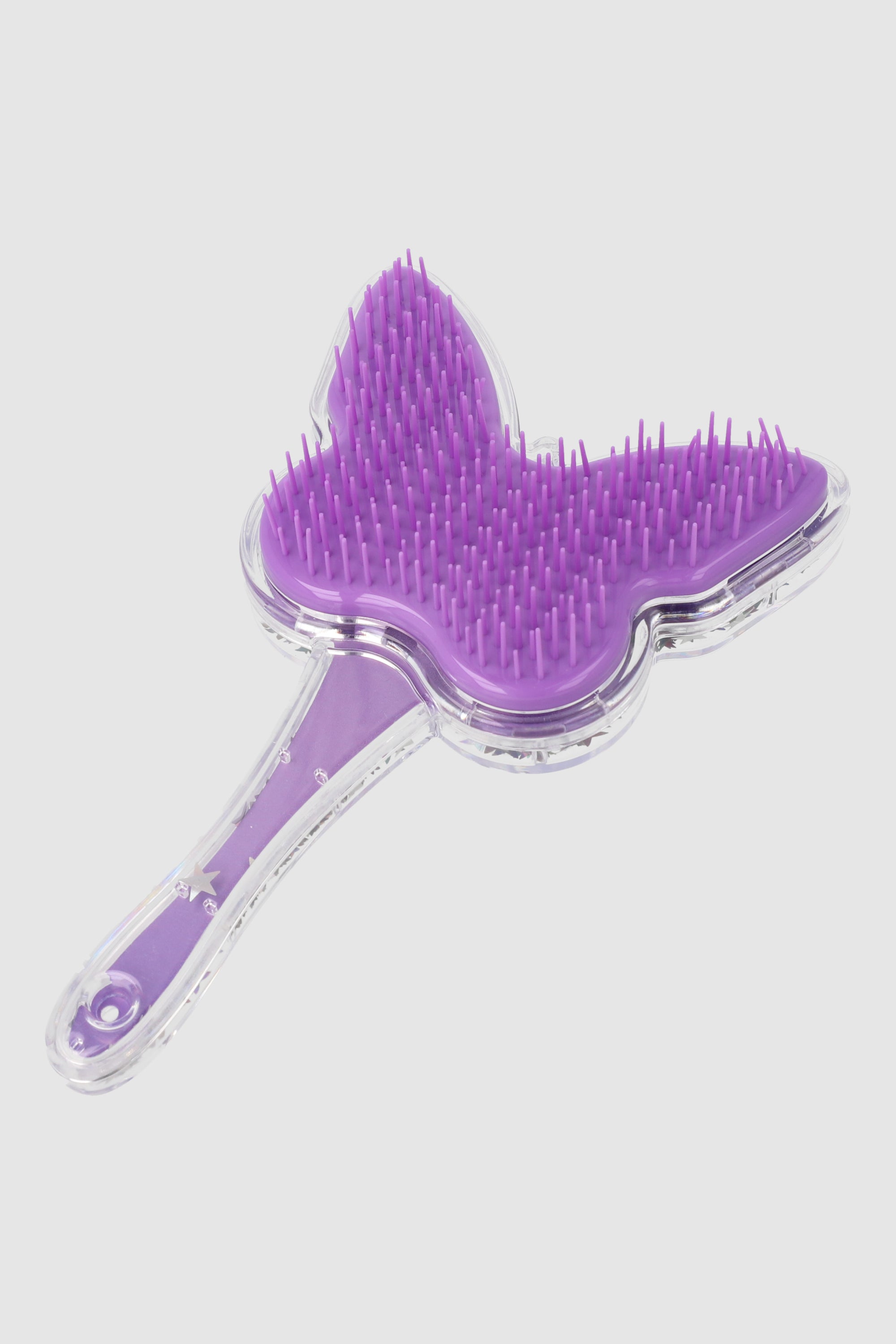 Cepillo mariposa animal print MORADO