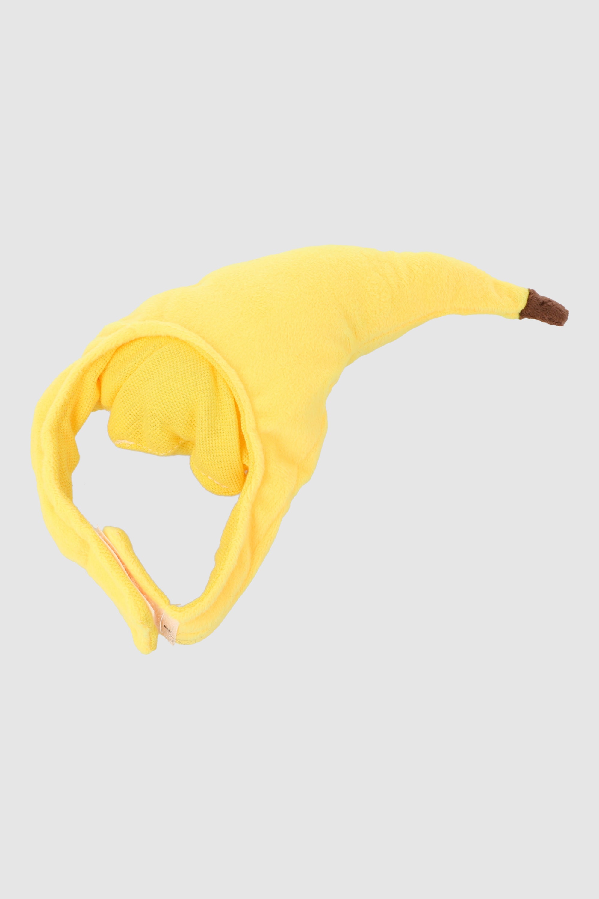 Gorro mascota banana AMARILLO