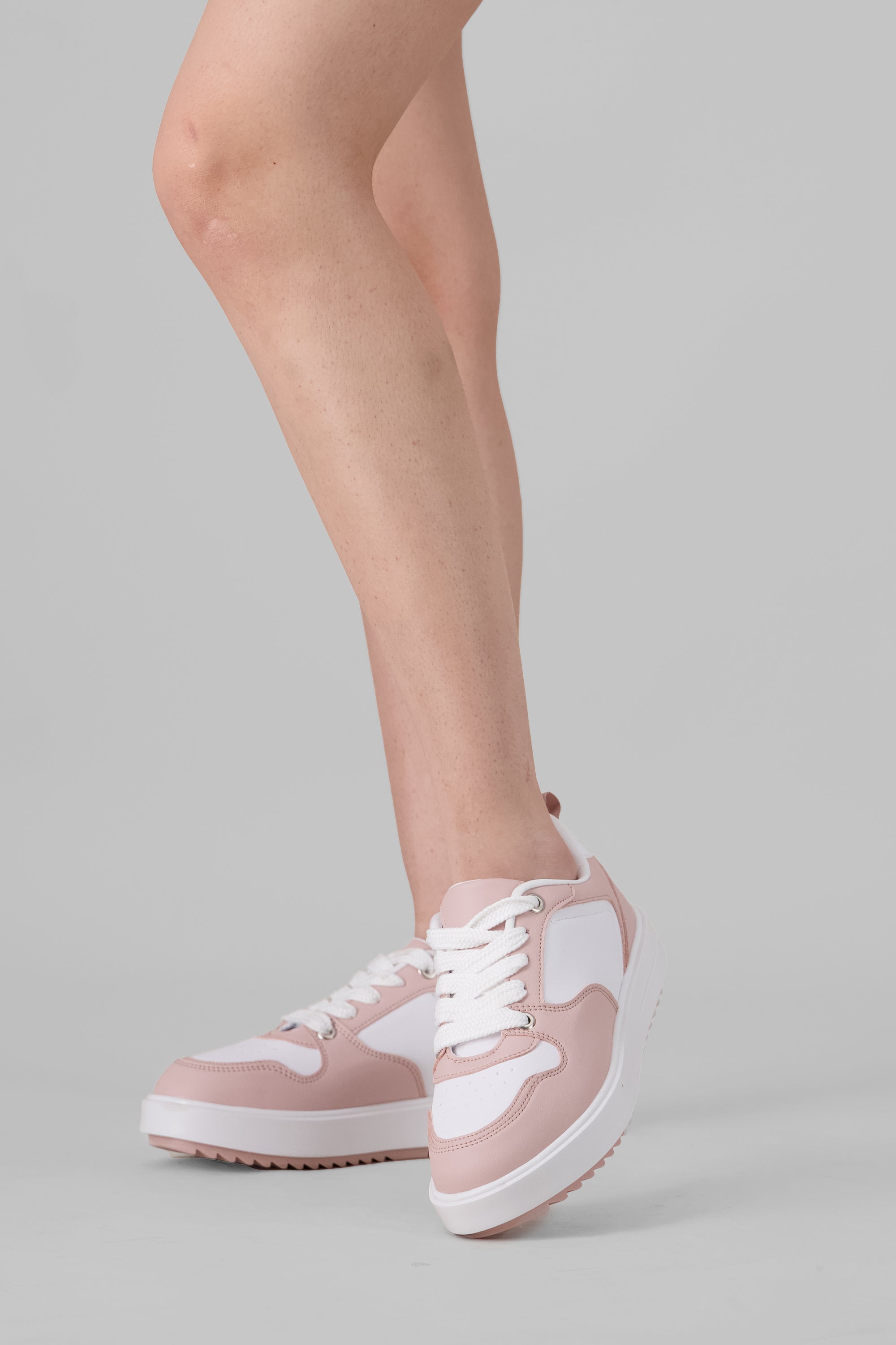 TENIS CONTRASTE SENCILLO BLUSH