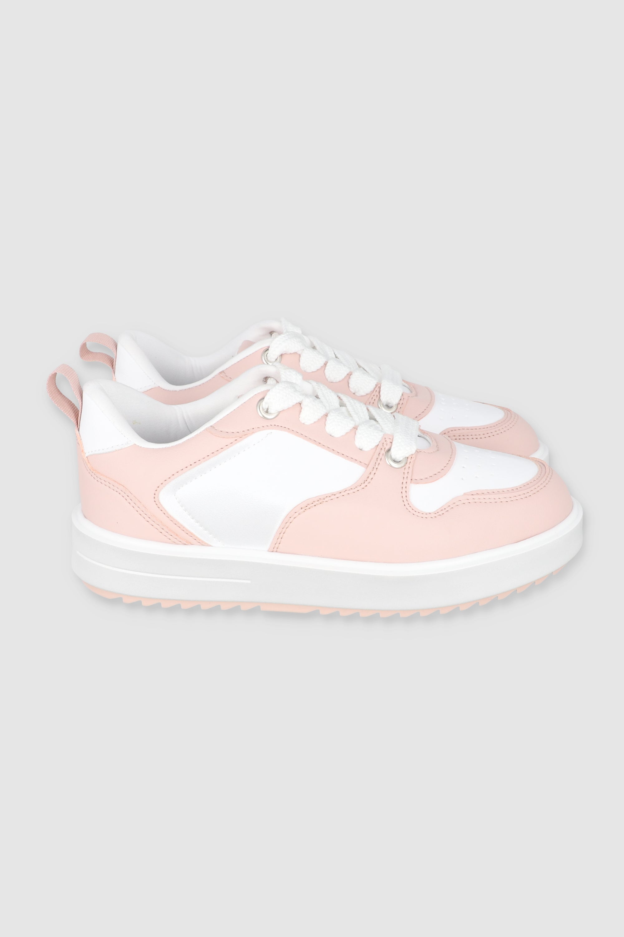 TENIS CONTRASTE SENCILLO BLUSH