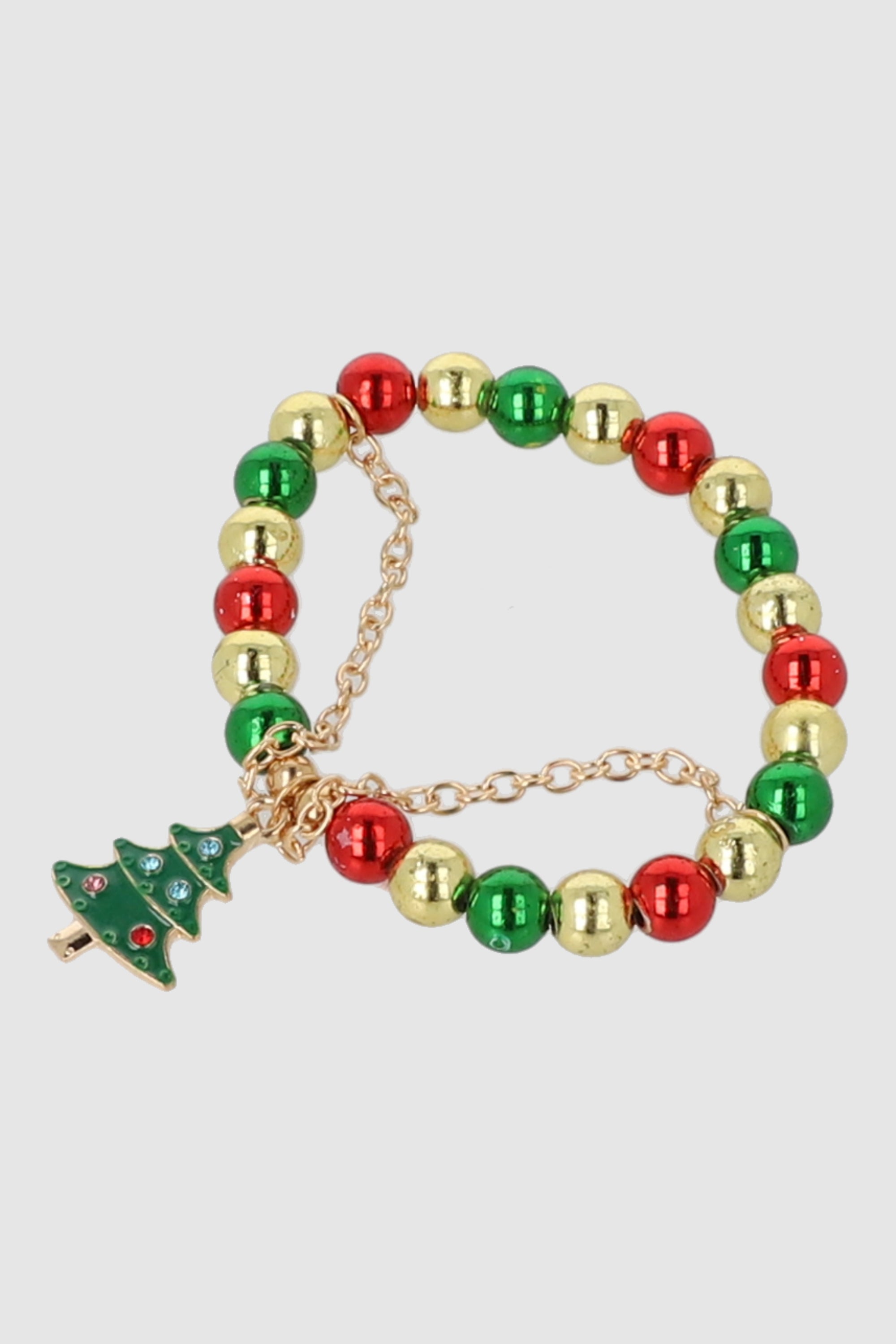 Pulsera 2 lineas navidad ORO