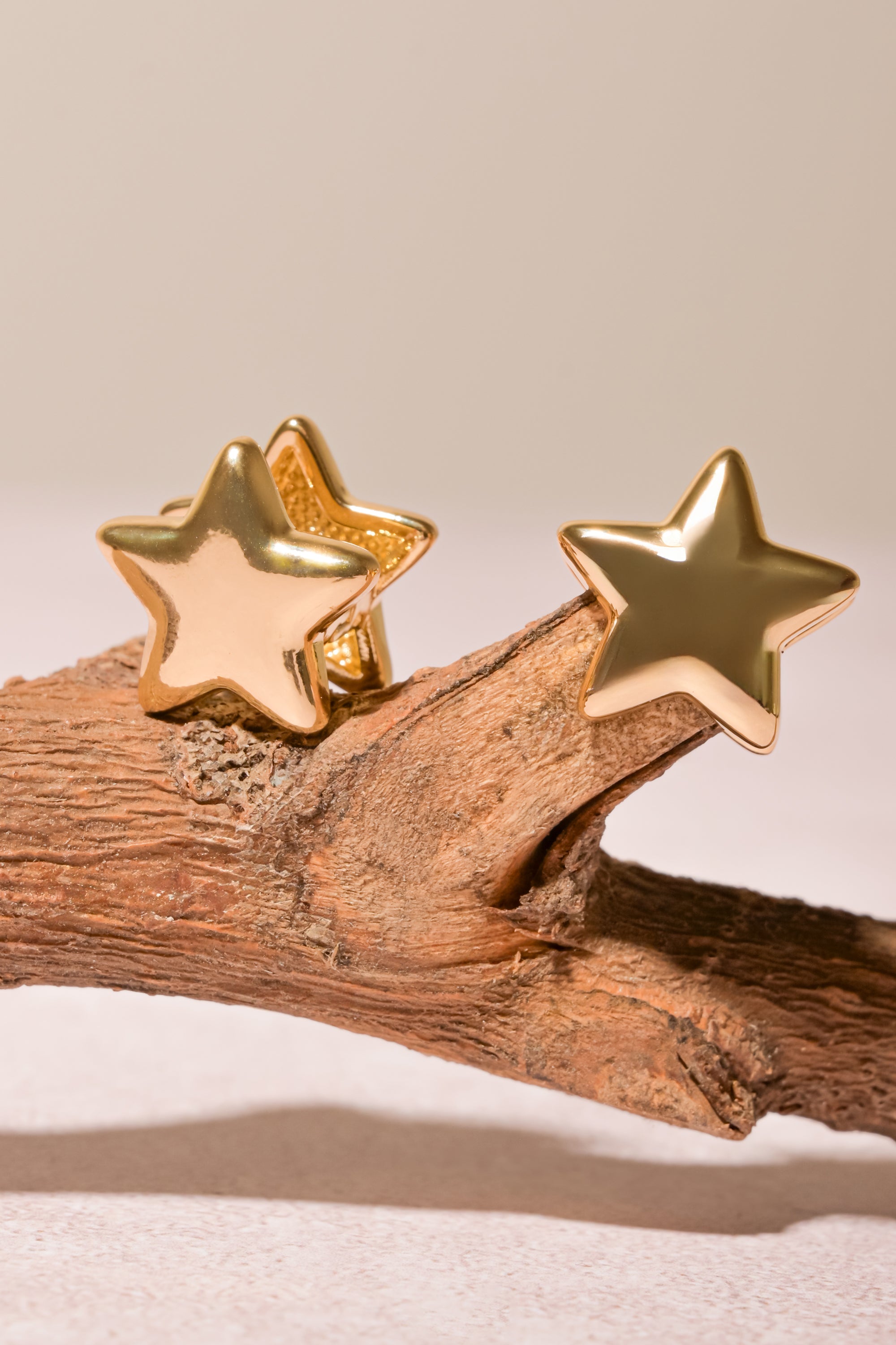 Aretes estrellas ORO