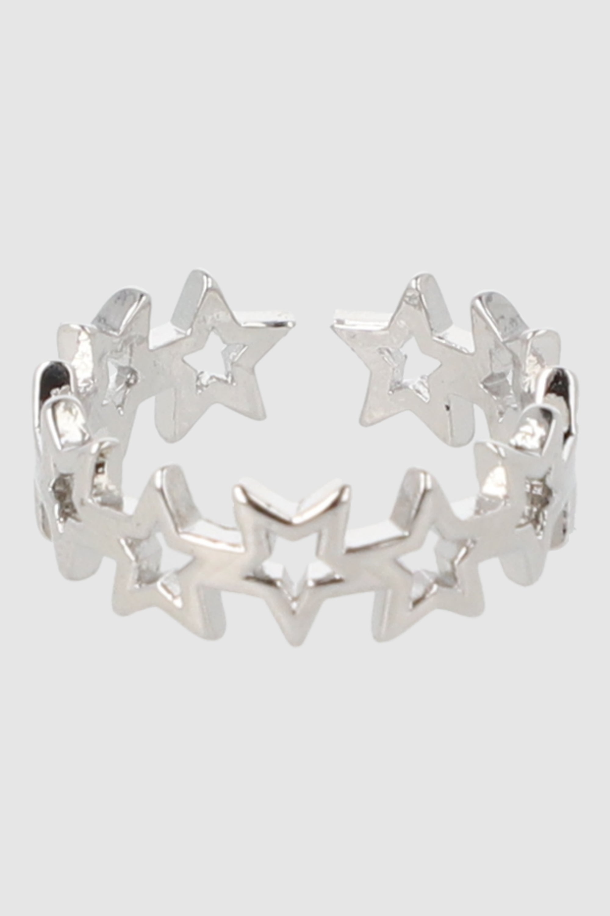 Anillo multi estrellas PLATA