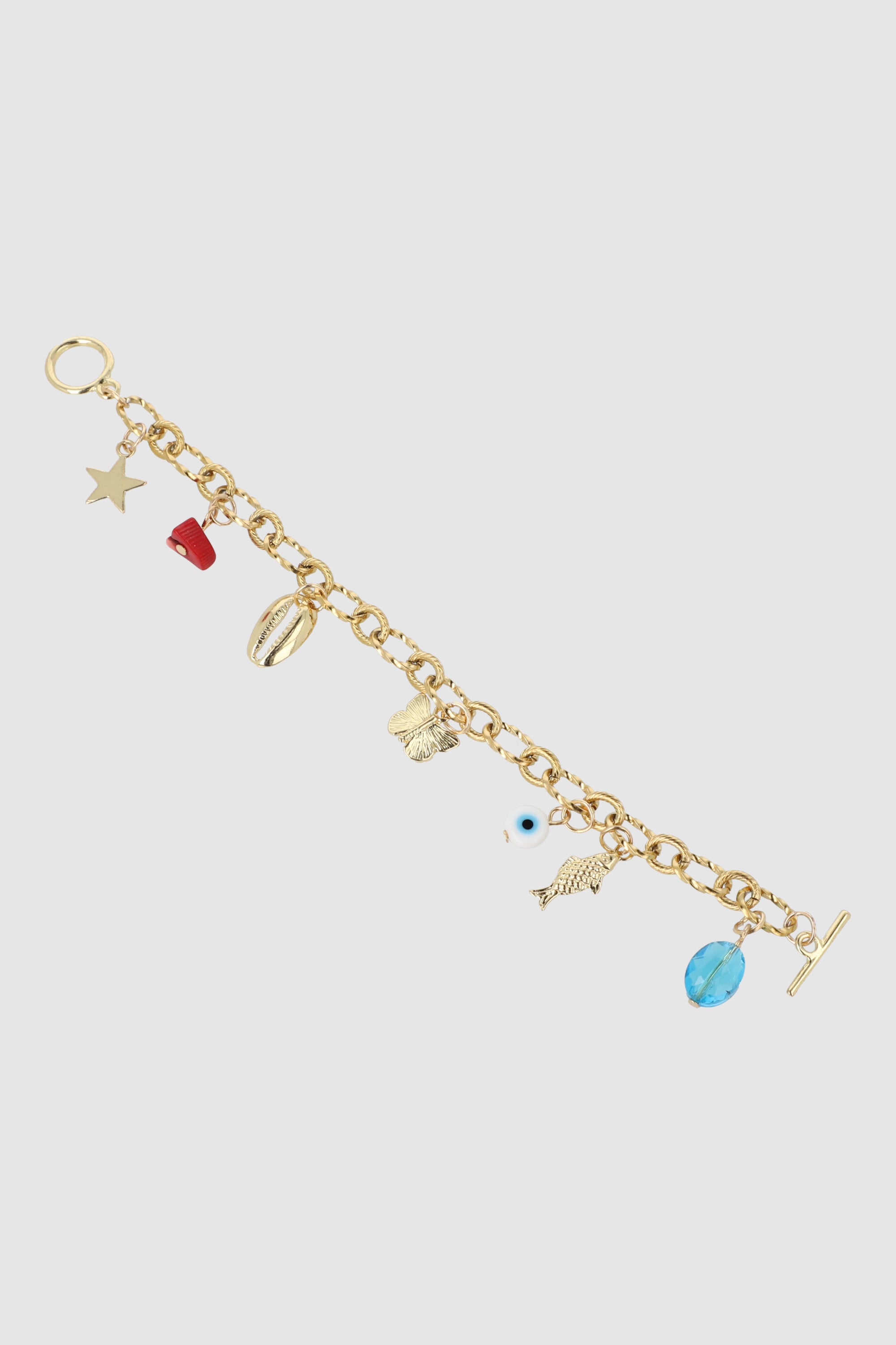 Pulsera multi charms ORO