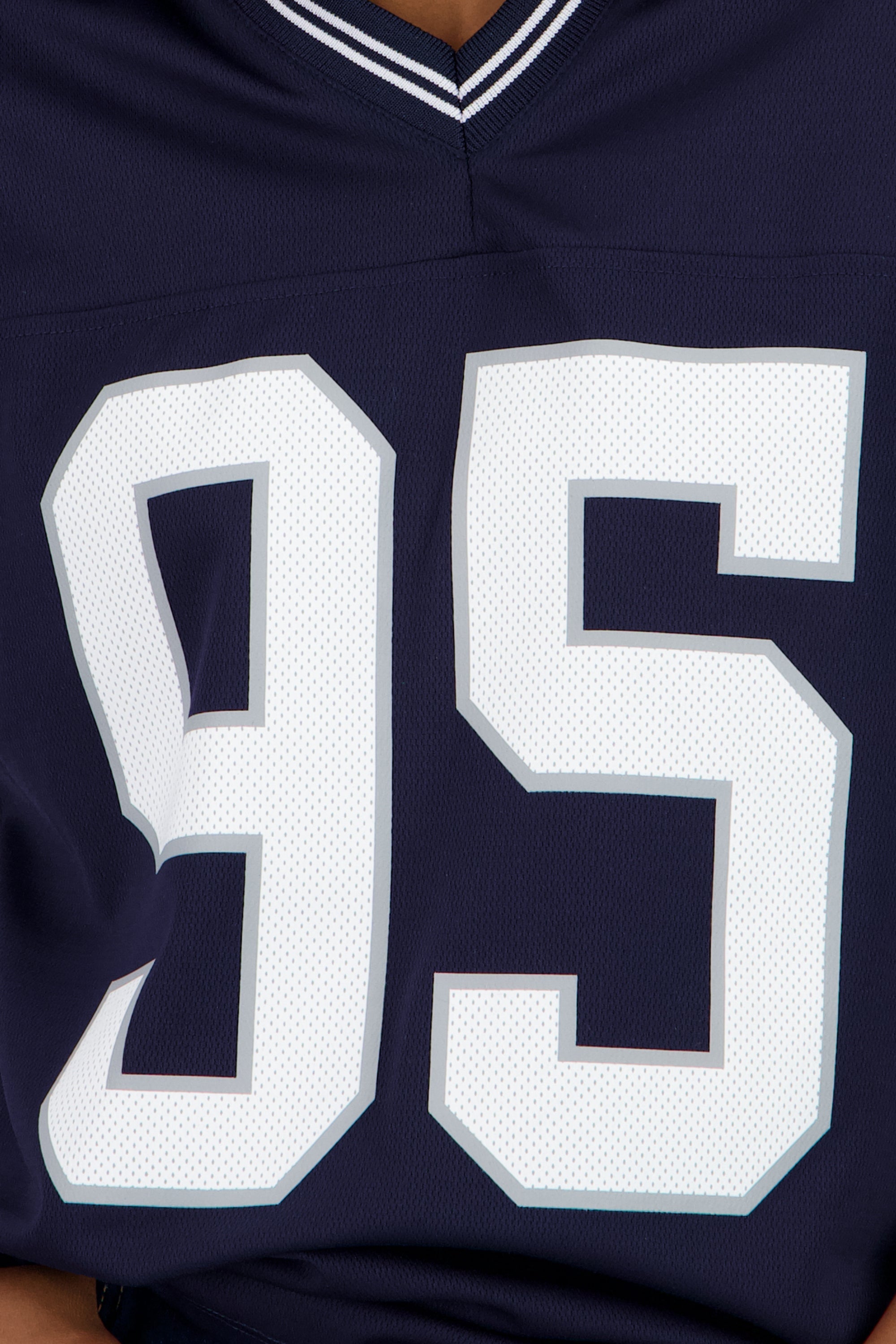 Playera deportiva estampado numeros MARINO