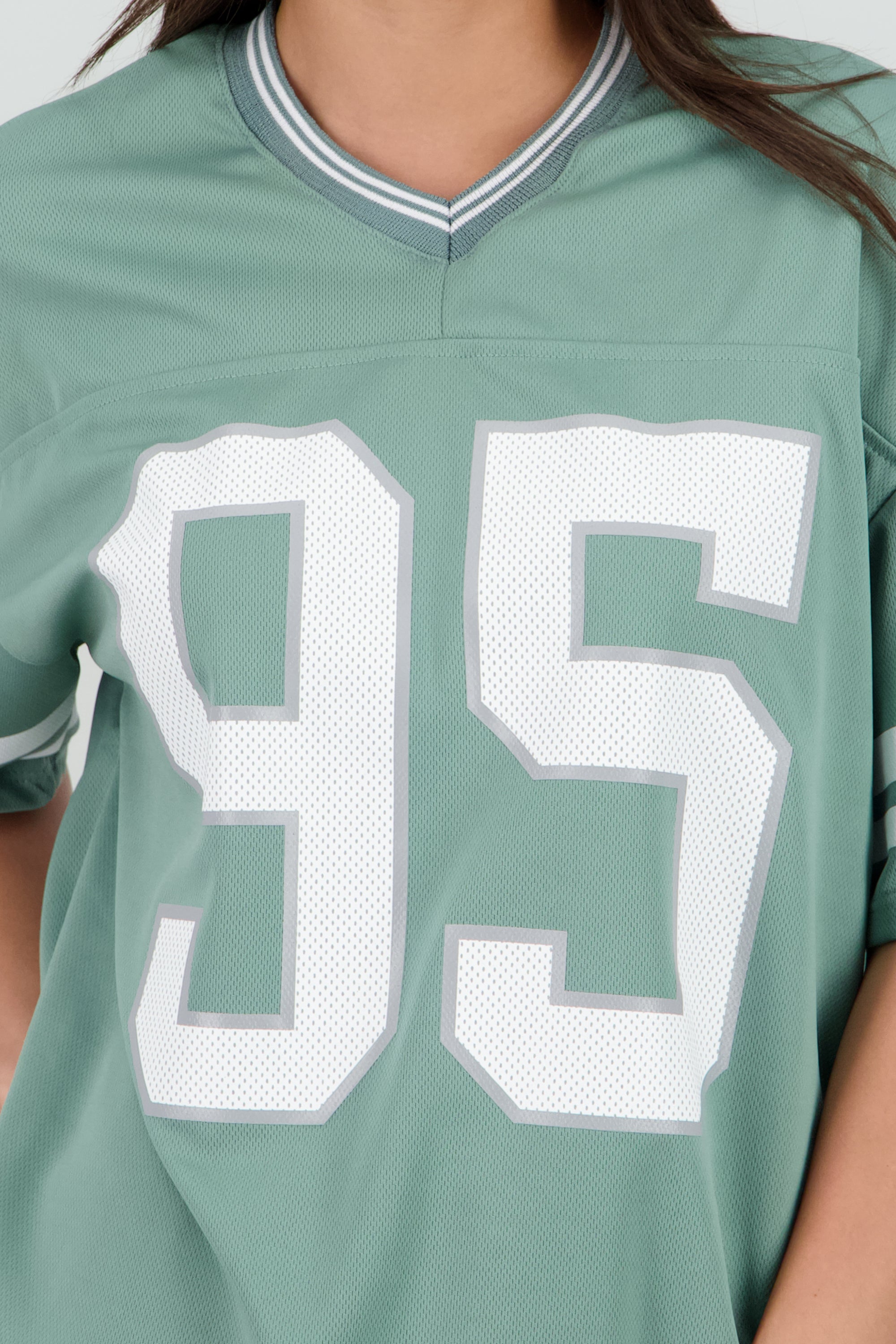 Playera deportiva estampado numeros SAGE