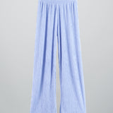 Pantalon recto textura