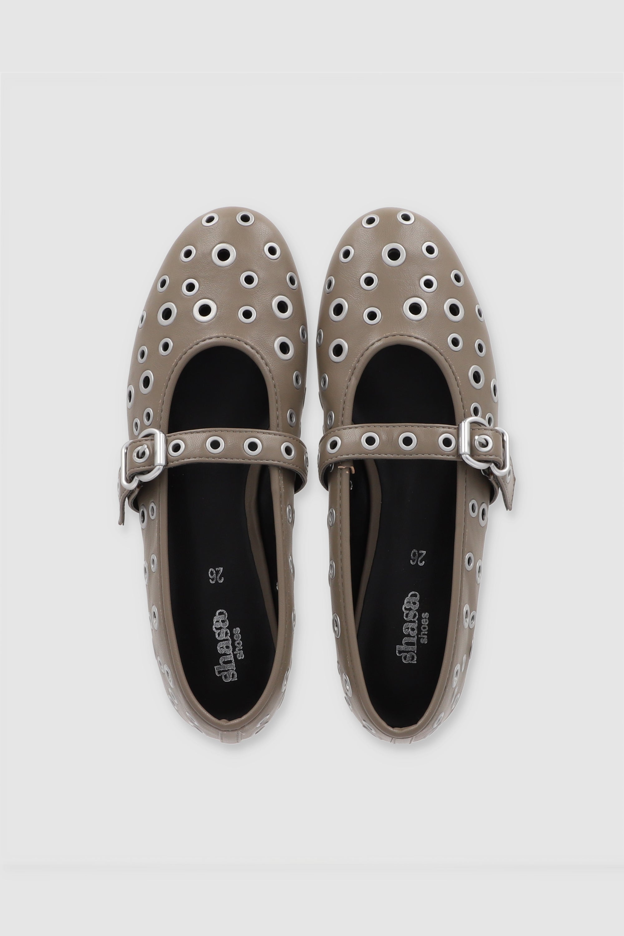 FLAT STUDS MEGAS GRIS