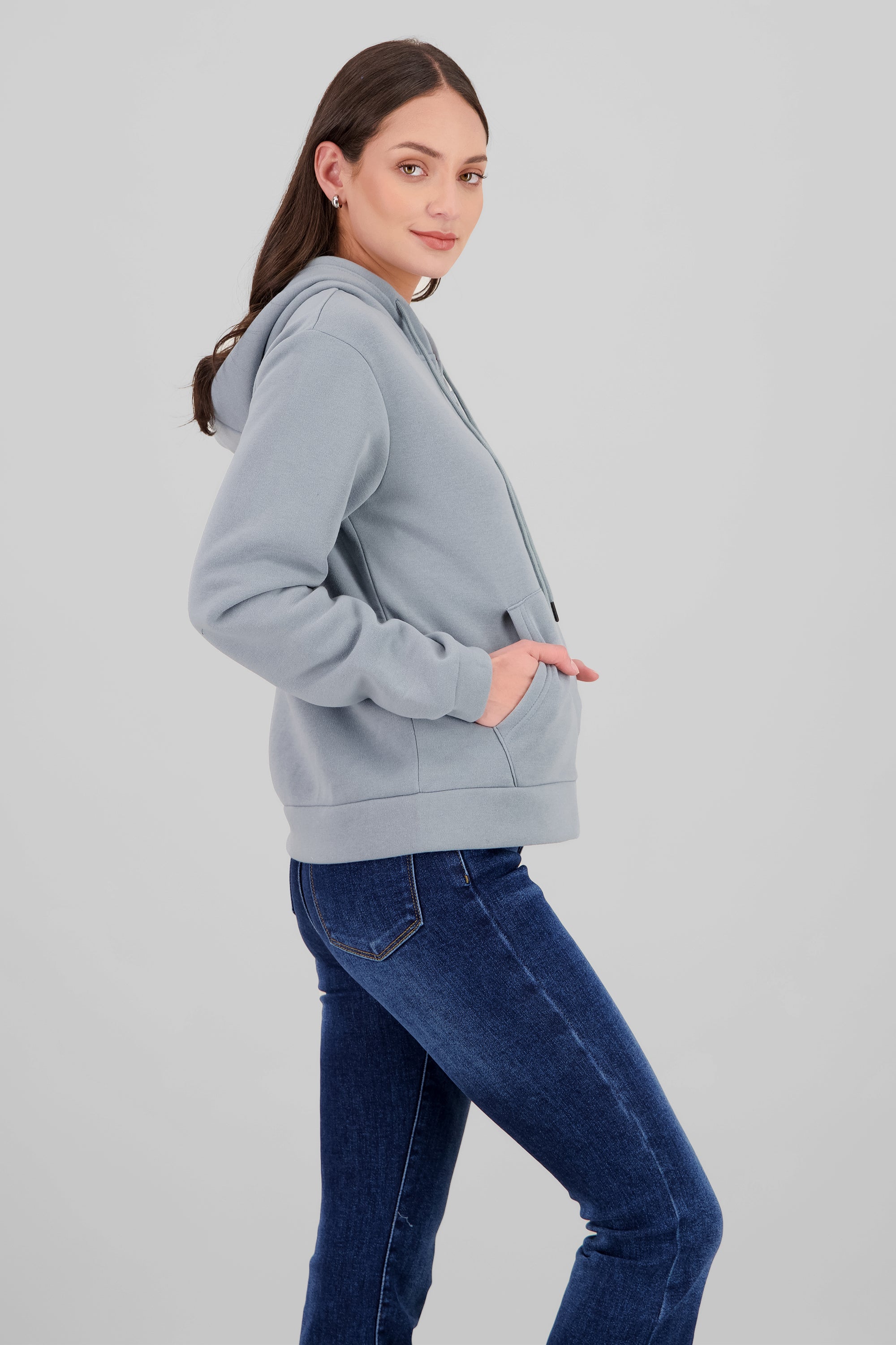 Sudadera oversize malibu california AZUL COMBO