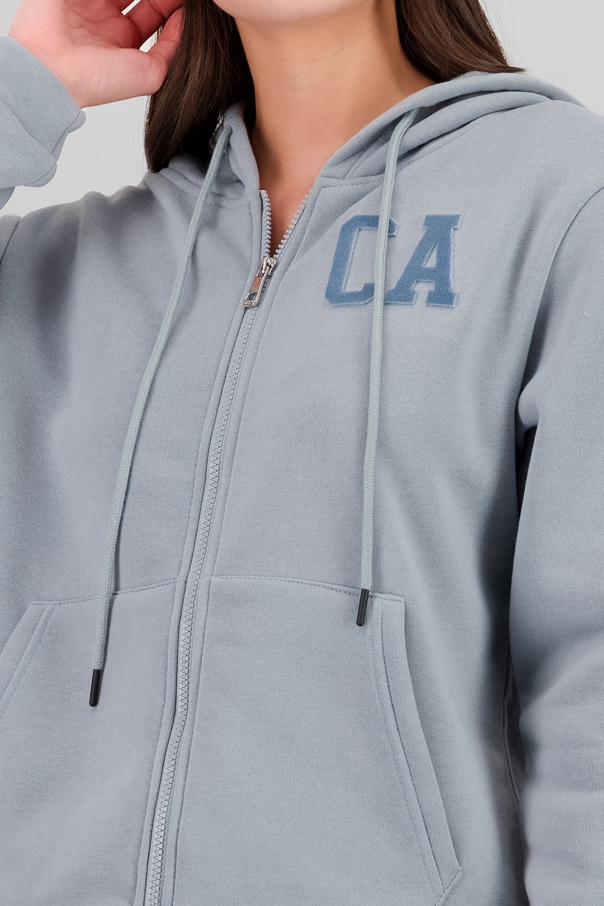 Sudadera oversize malibu california AZUL COMBO