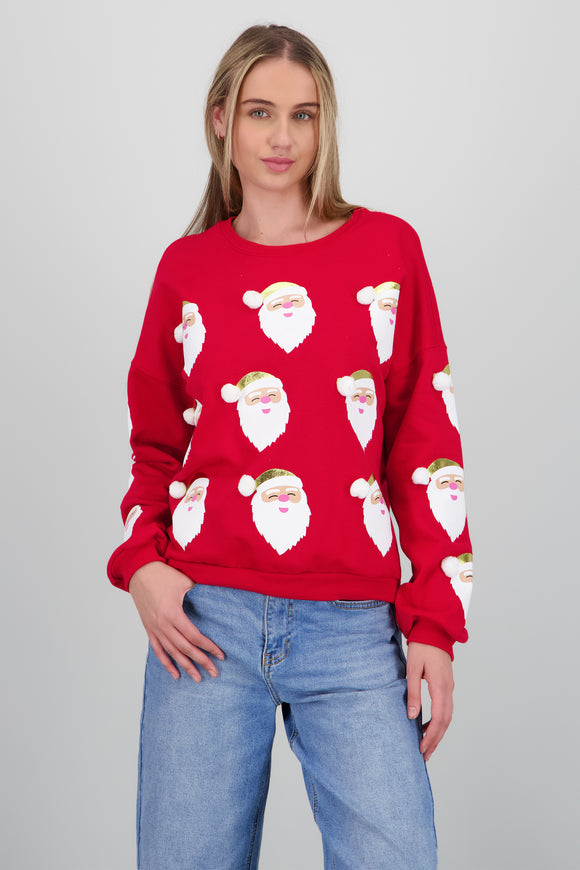 Sudadera santas foil