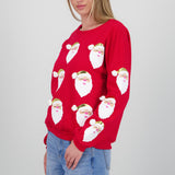 Sudadera santas foil