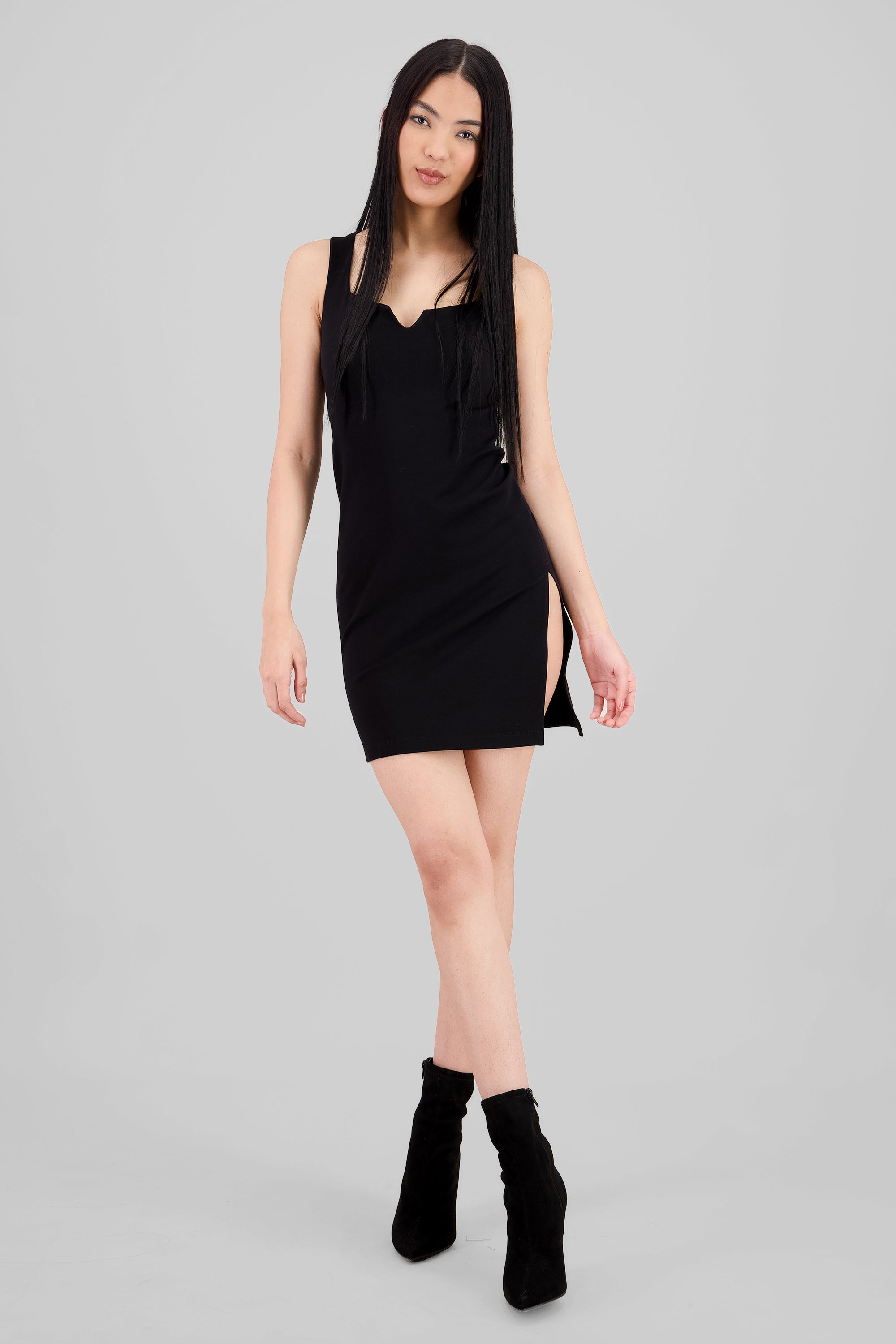 Vestido mini bodycon NEGRO