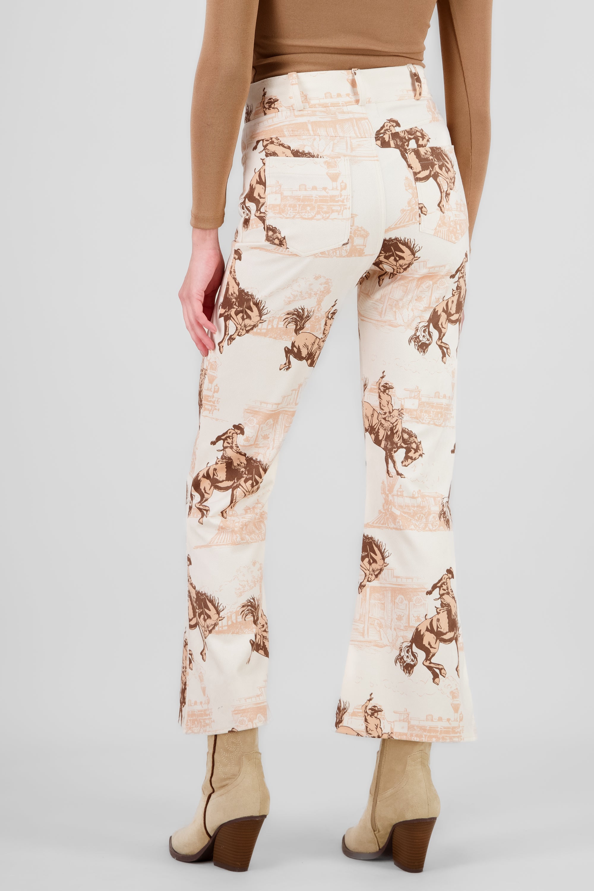 Pantalon gamuza estampado western Hypsters MULTICOLOR OTOÑAL