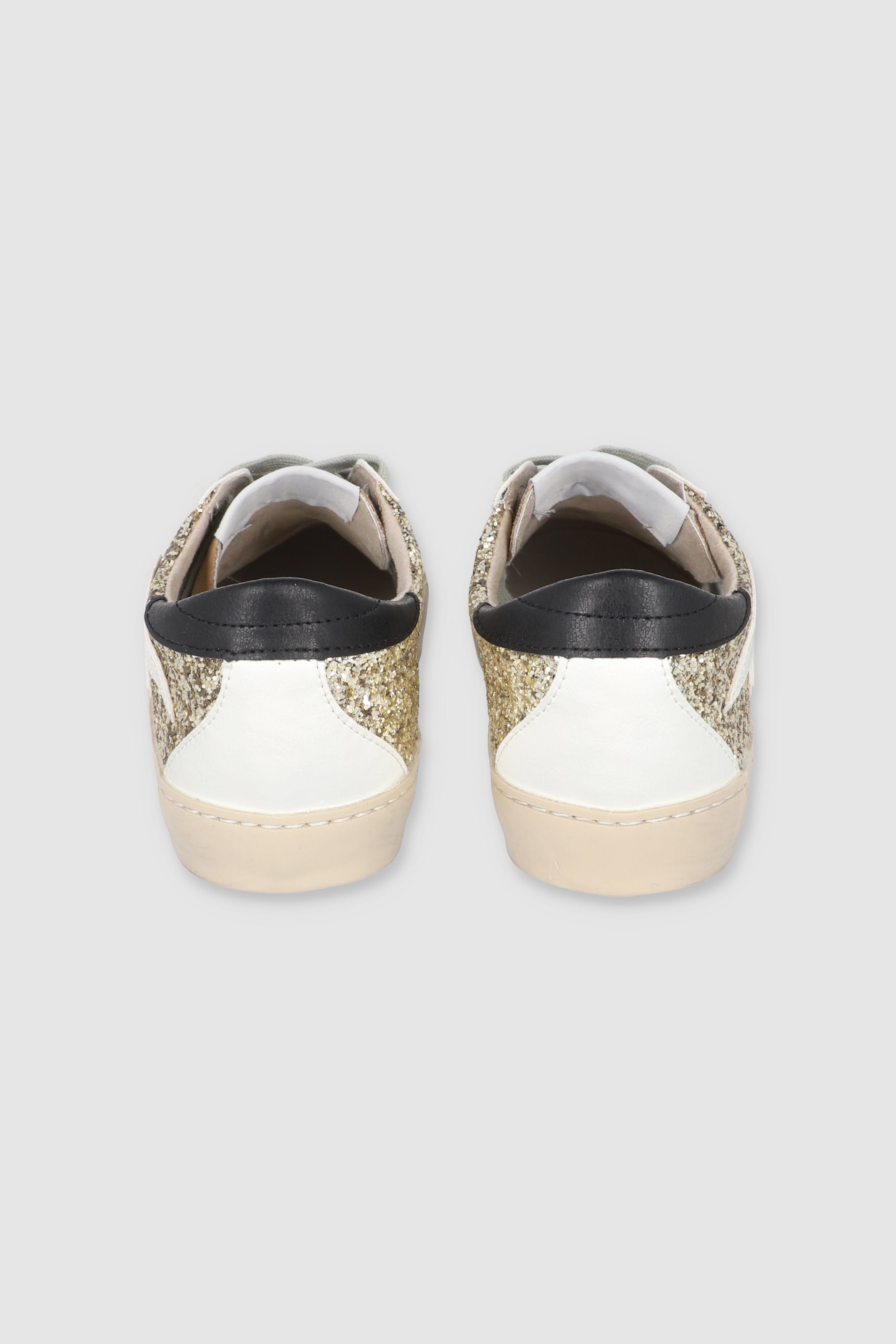 Tenis glitter rayo ORO