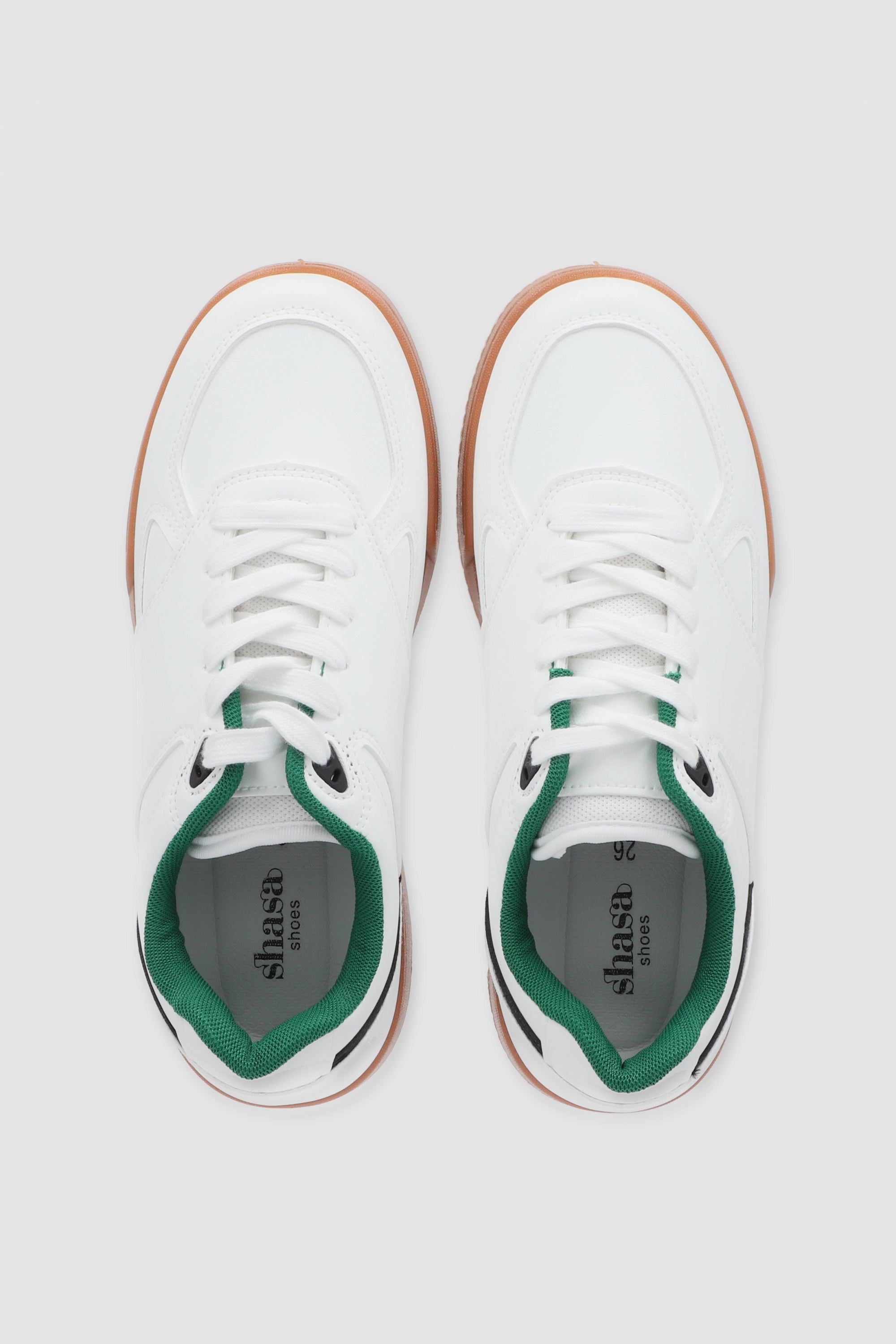 Tenis casual suela goma VERDE