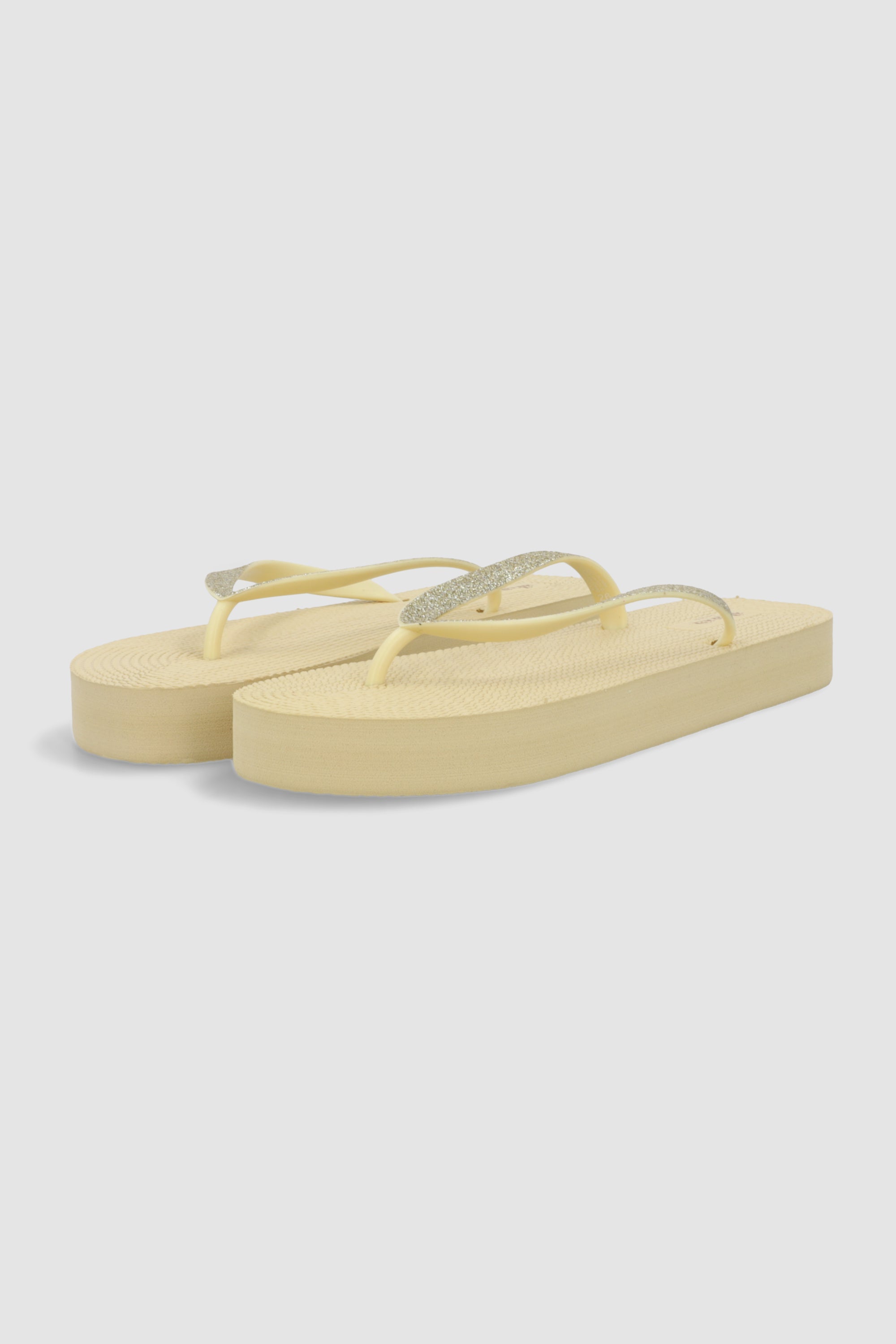 Flip Flops Chinela Glitter AMARILLO