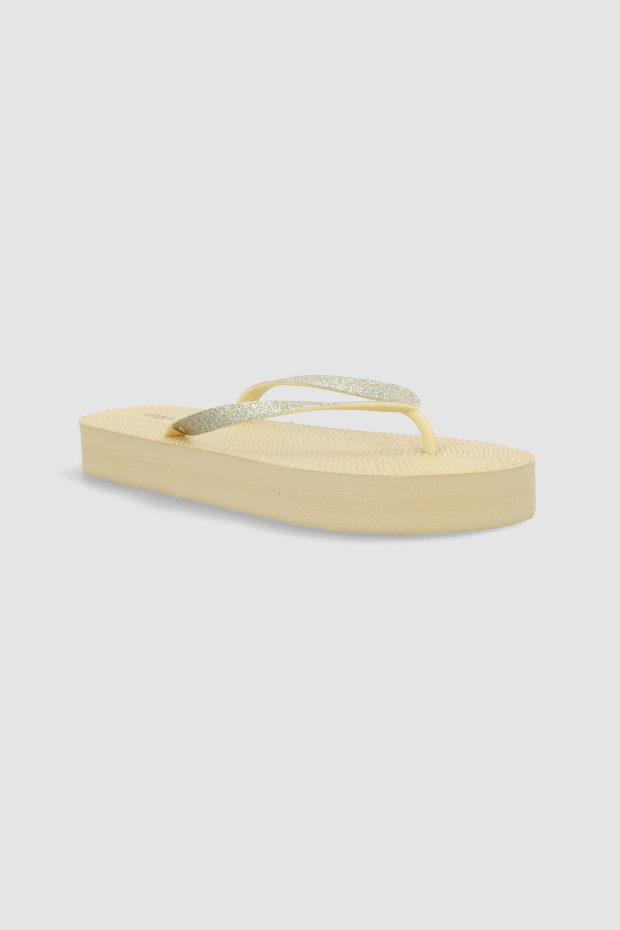Flip Flops Chinela Glitter AMARILLO
