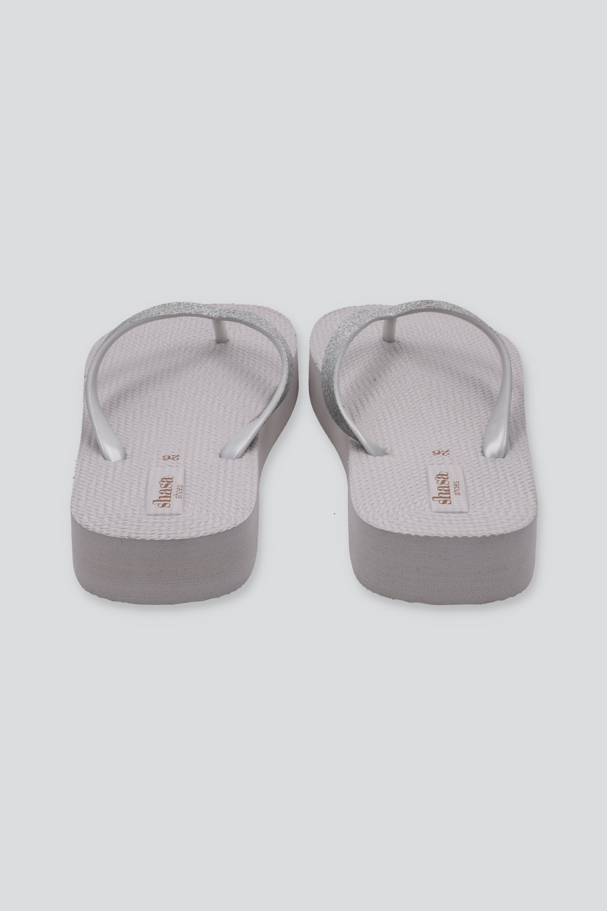 Flip Flops Chinela Glitter BLANCO
