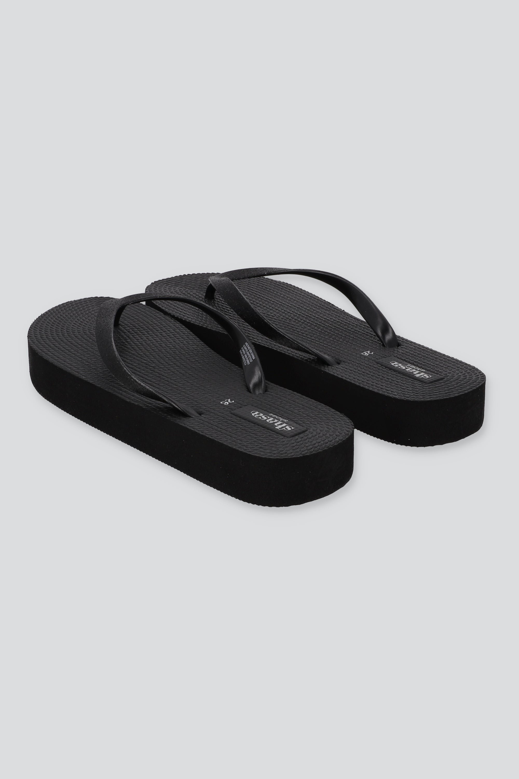 Flip Flops Chinela Glitter NEGRO