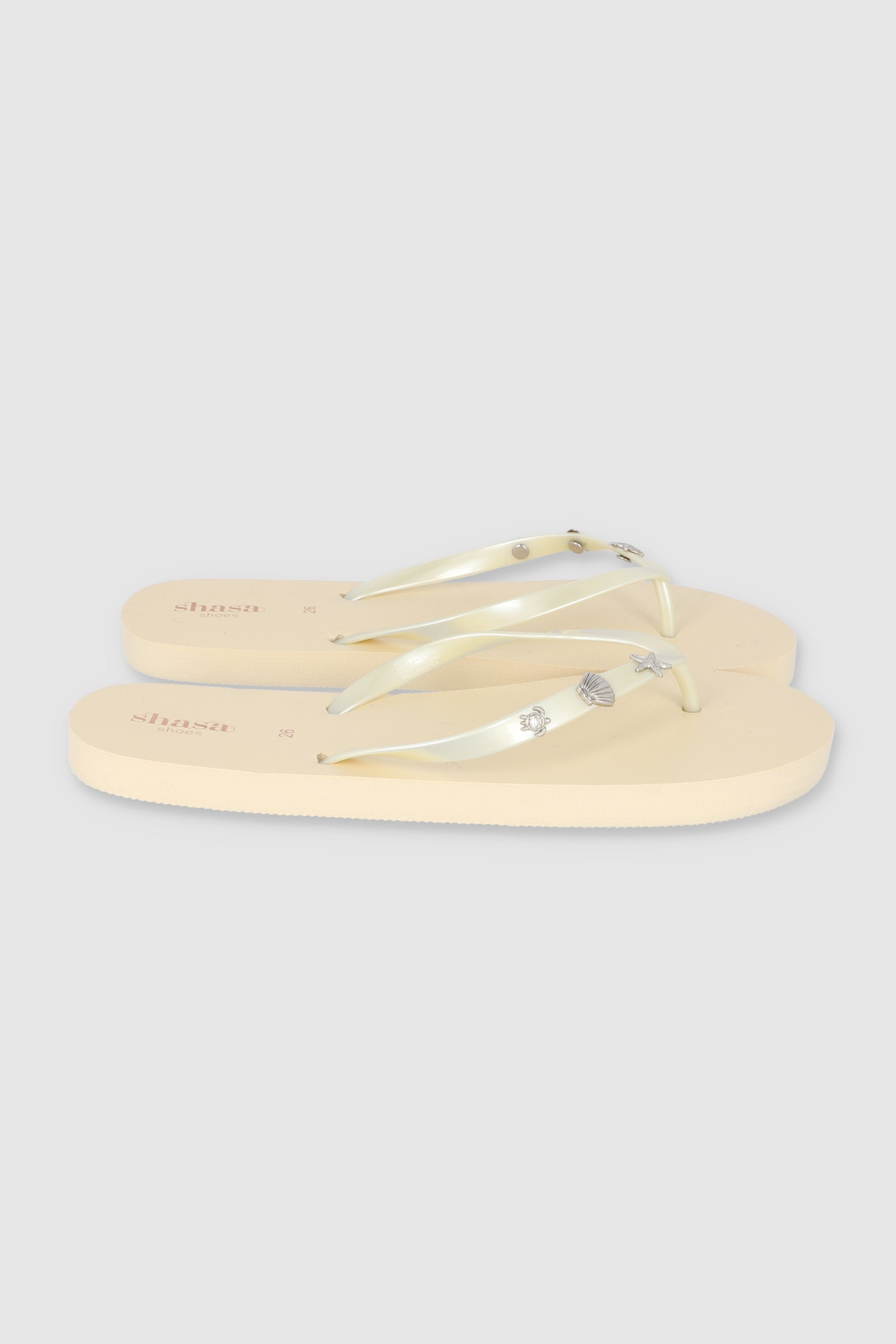 FLIP FLOPS CHARMS PLAYA BEIGE