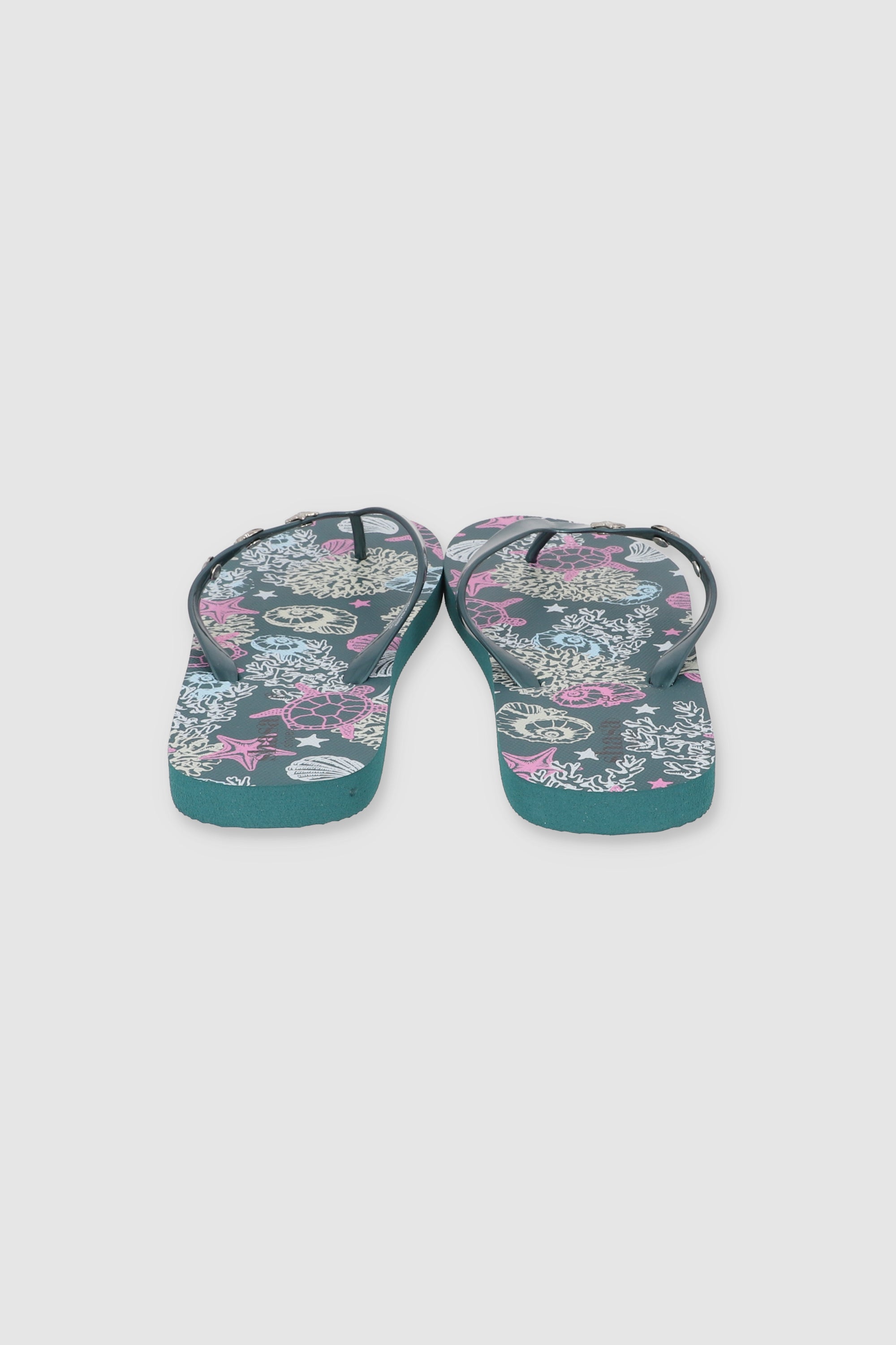 FLIP FLOPS PRINT PLAYA TURQUESA