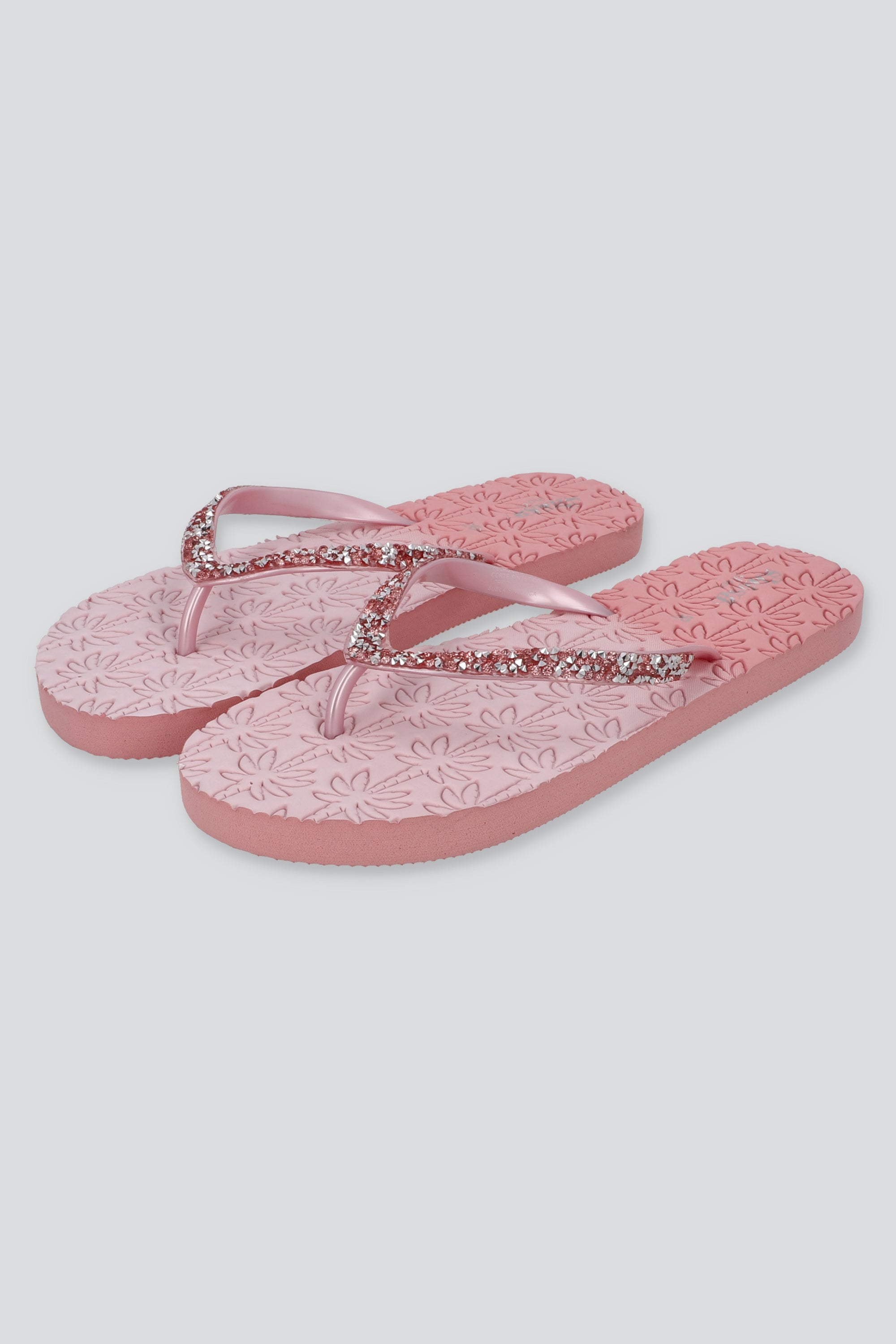 Flip Flop Textura Palmera ROSA
