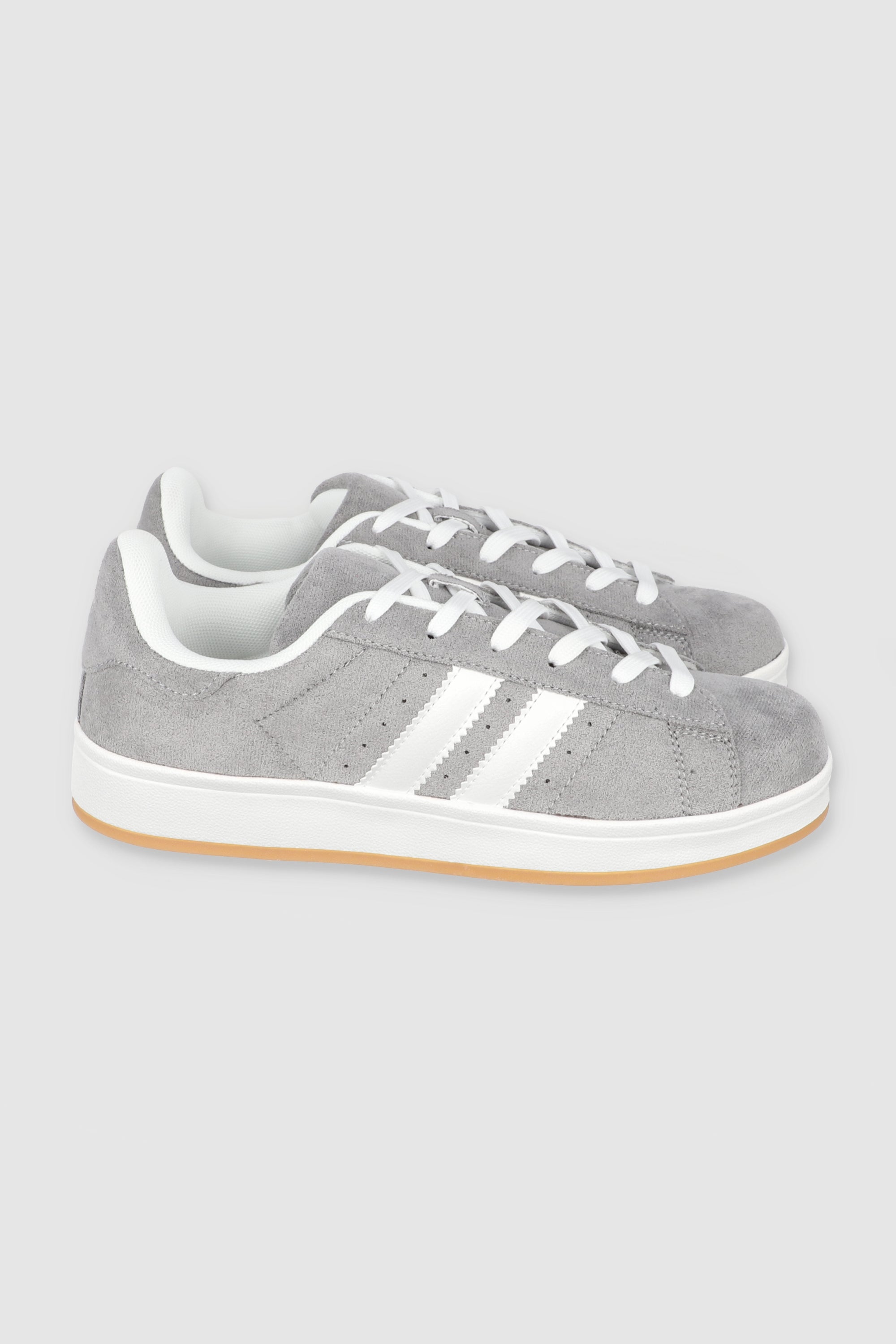 Tenis skater suede rayas GRIS