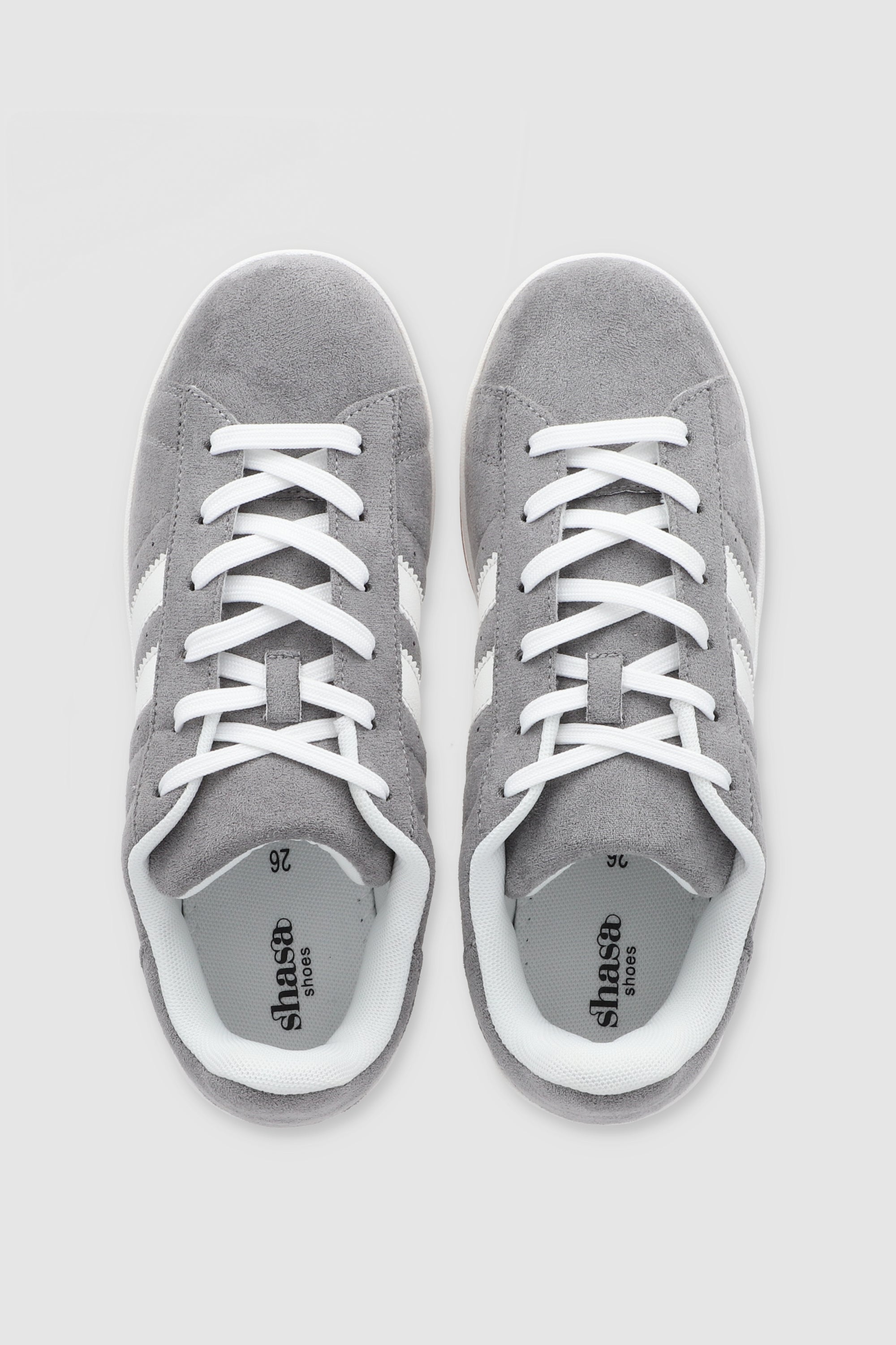 Tenis skater suede rayas GRIS