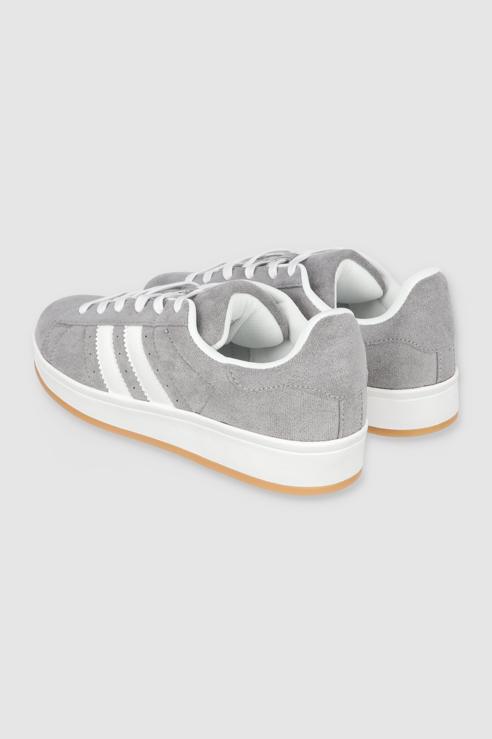 Tenis skater suede rayas GRIS