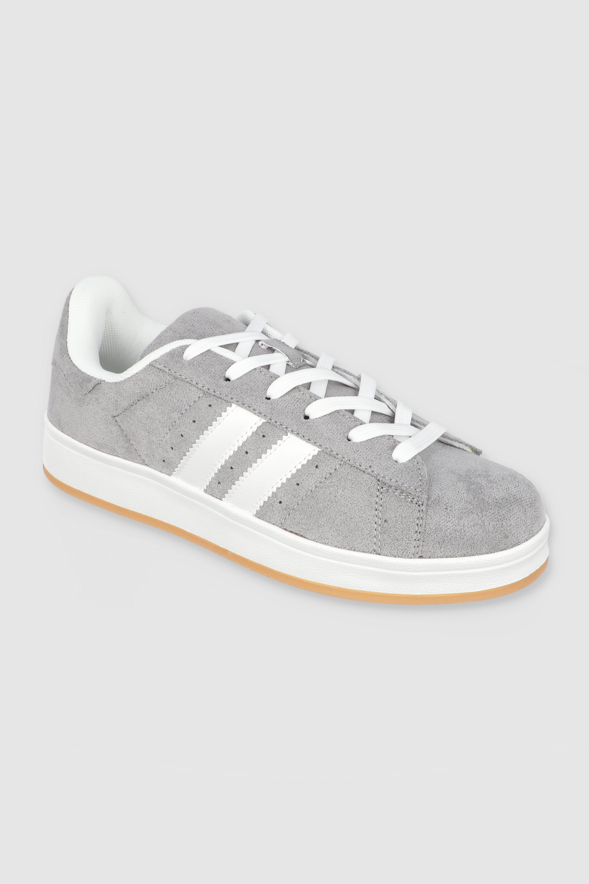 Tenis skater suede rayas GRIS