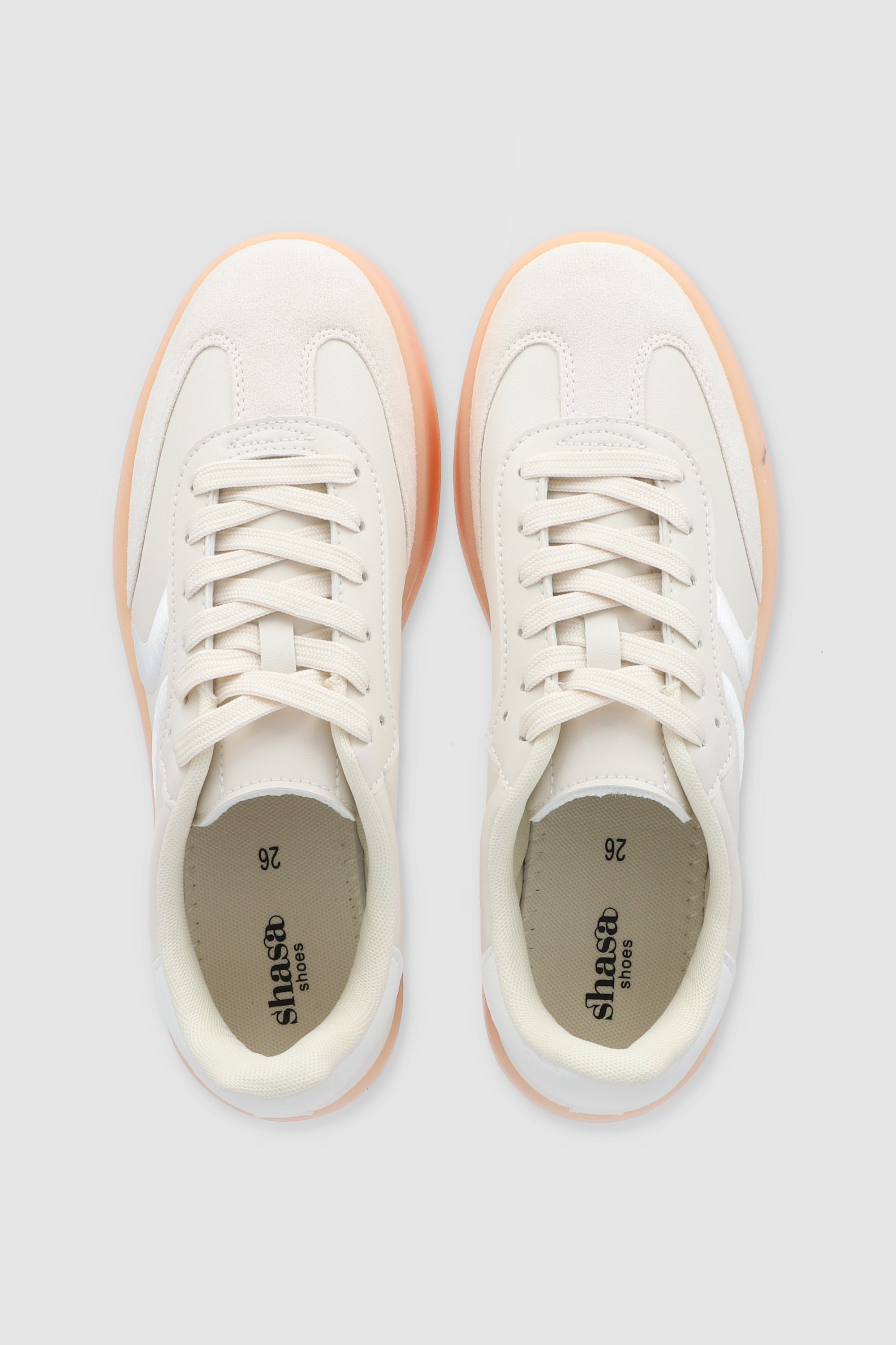 Tenis casual linea BLANCO