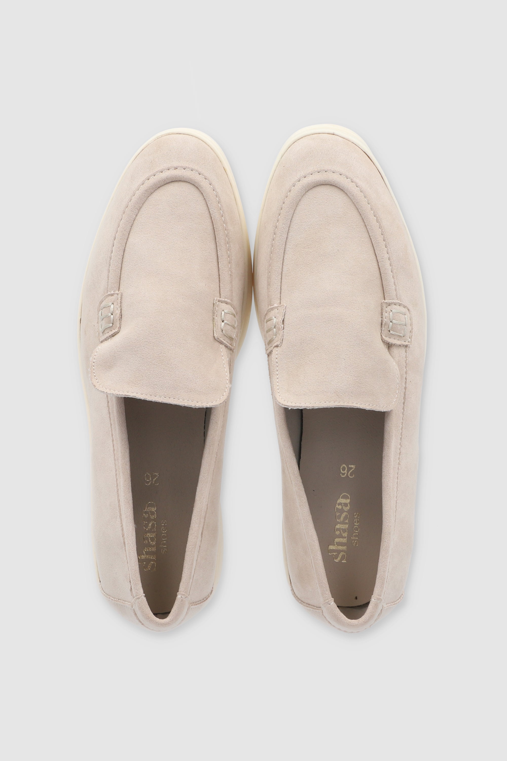 LOAFER DETALLE ANTIFAZ TAUPE