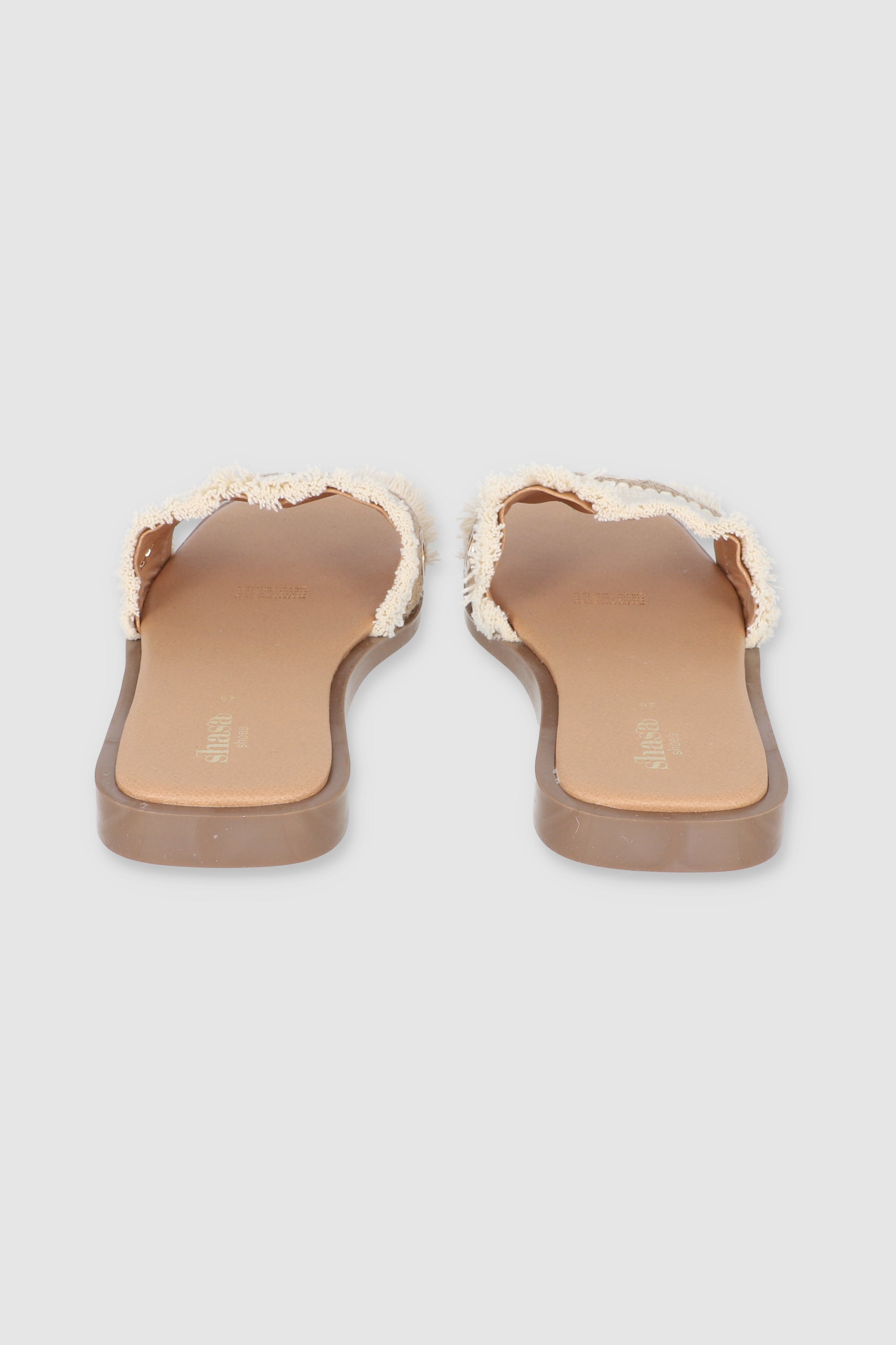 SANDALIA FLECOS STUDS HUESO