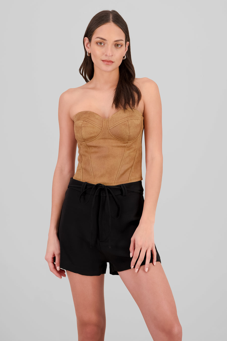 Top strapless copas