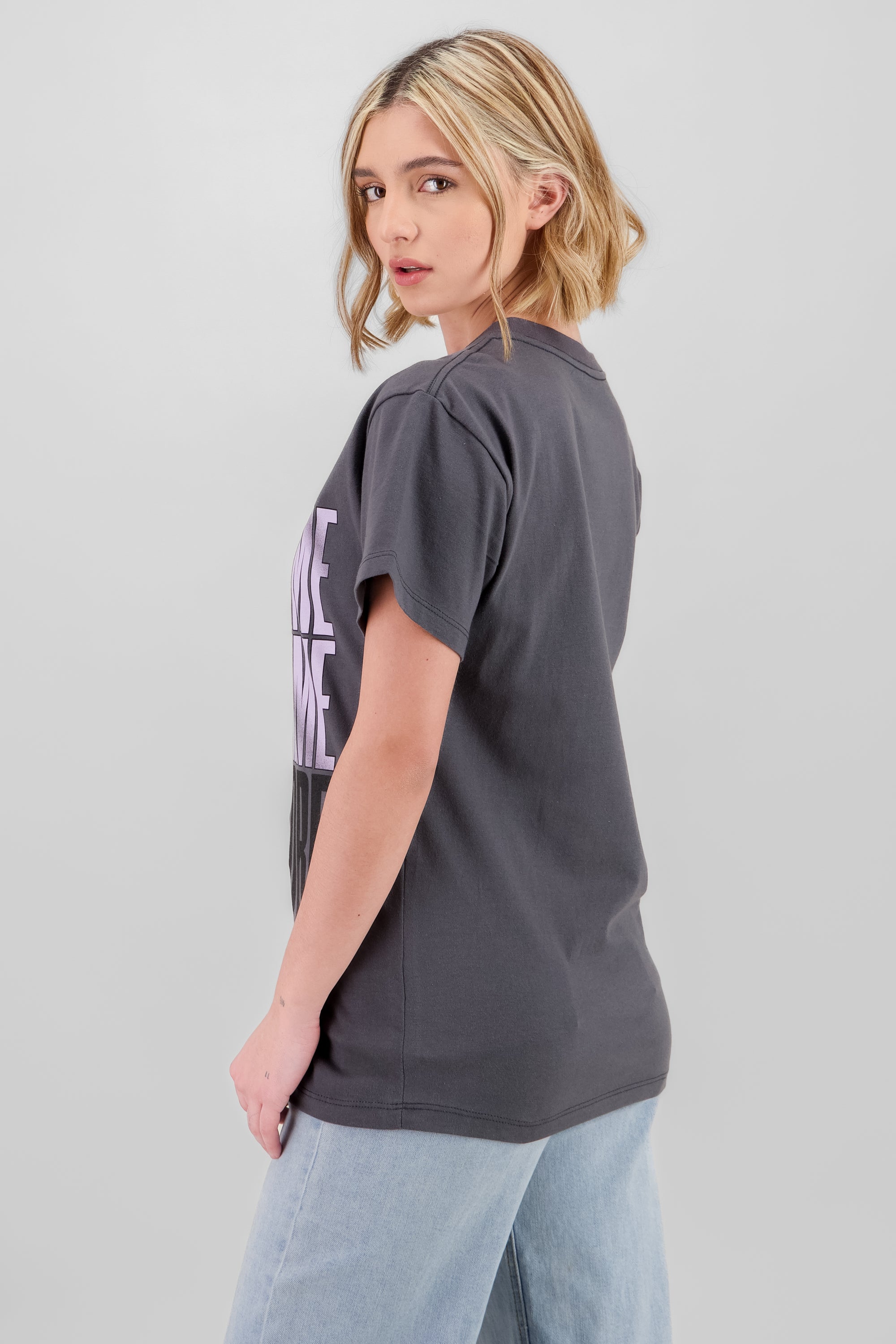 Playera Britney Gimme More GRIS OBSCURO