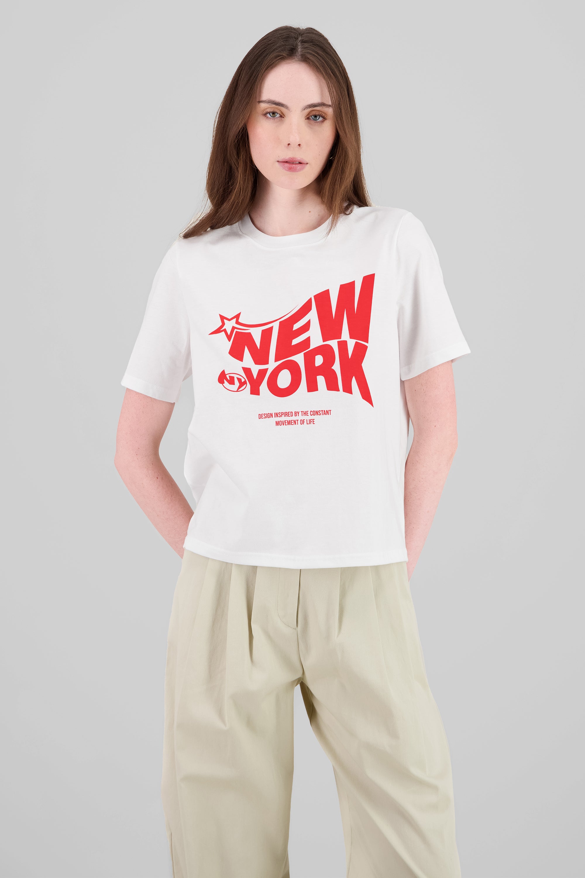 Playera new york estrella Hypsters ROJO COMBO