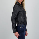 Chamarra Biker Pu