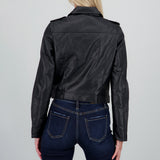 Chamarra Biker Pu