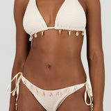 Bikini tejido conchitas