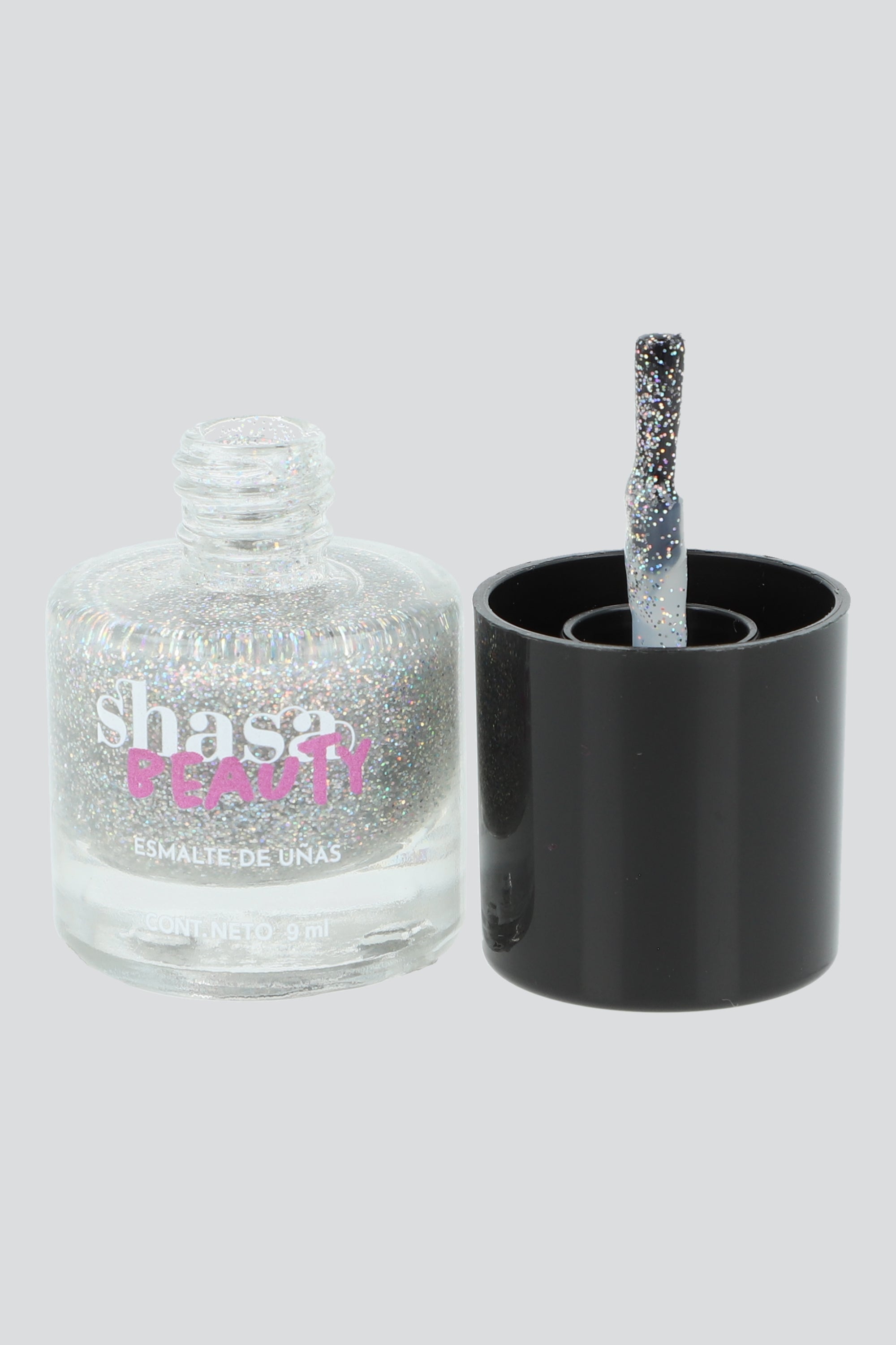 Esmalte glitter efecto unicornio
