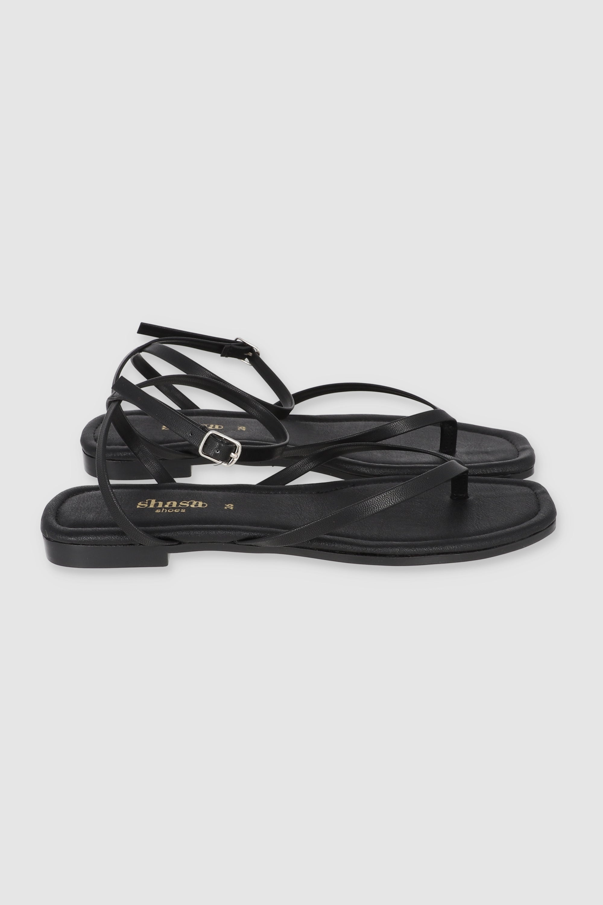 Sandalia dedo pulsera NEGRO