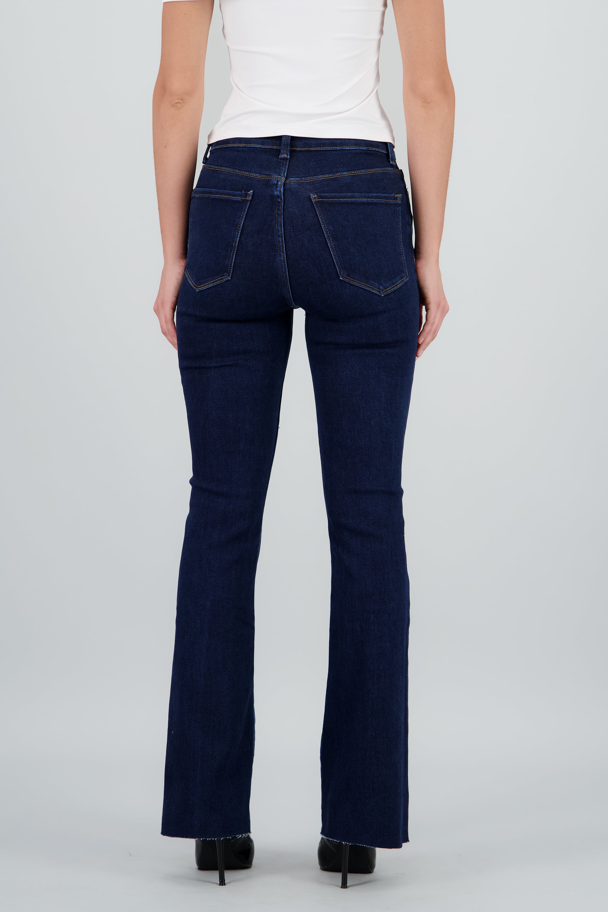 Jeans flare destrucción INDIGO